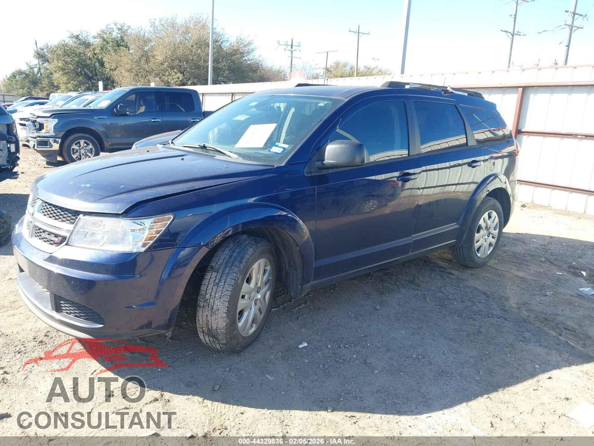 DODGE JOURNEY 2020 - 3C4PDCAB3LT262879