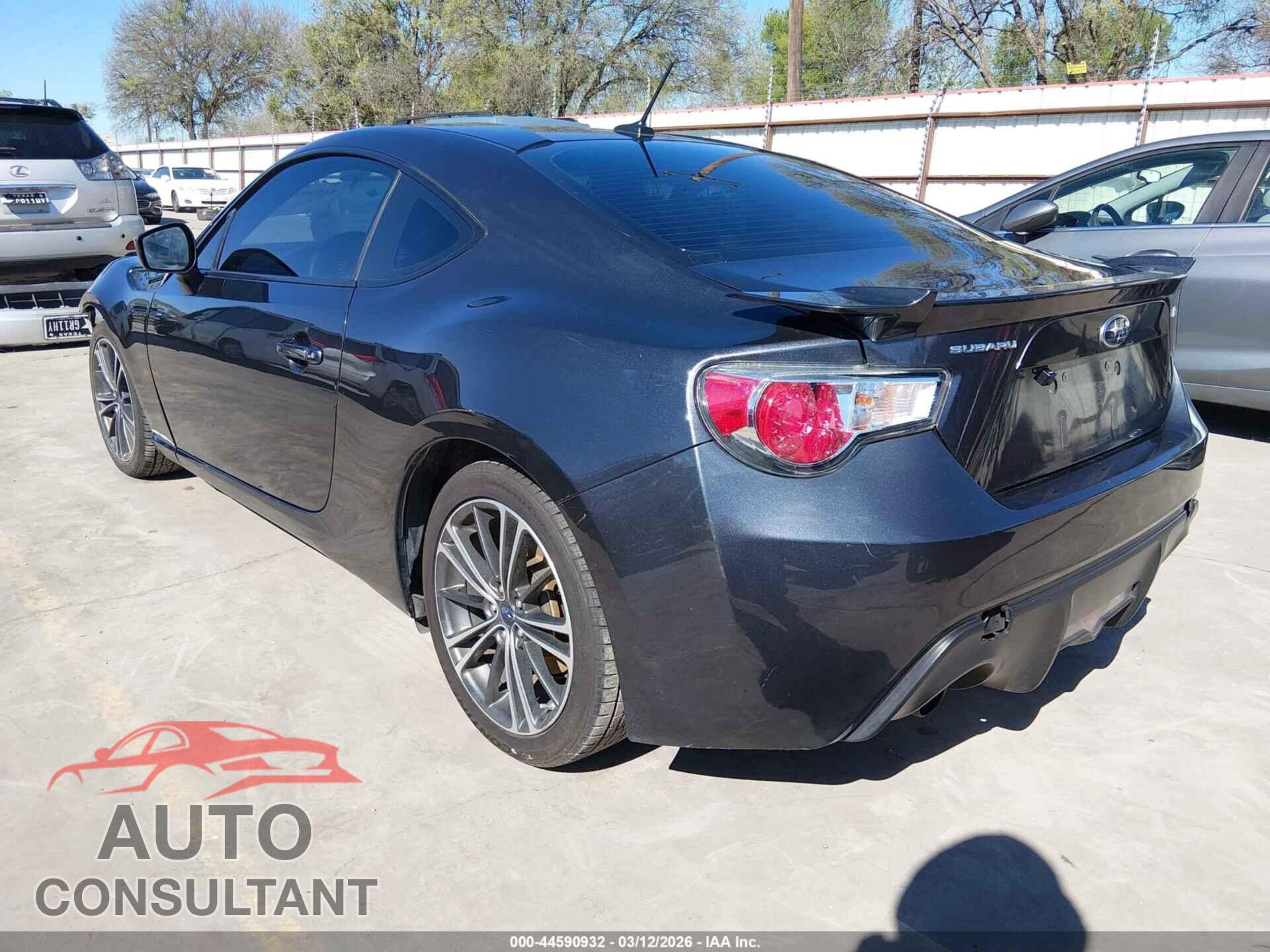 SUBARU BRZ 2014 - JF1ZCAC12E9604683