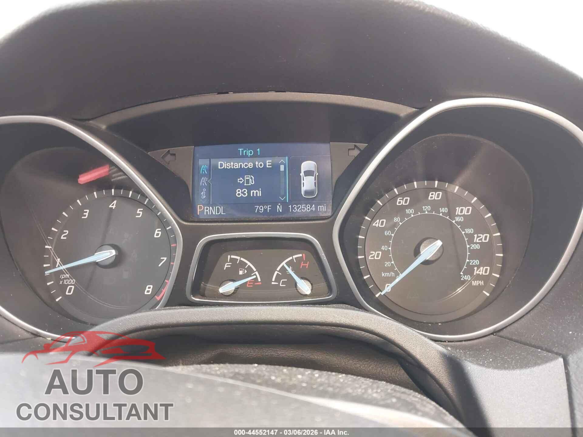 FORD FOCUS 2013 - 1FADP3F26DL315323