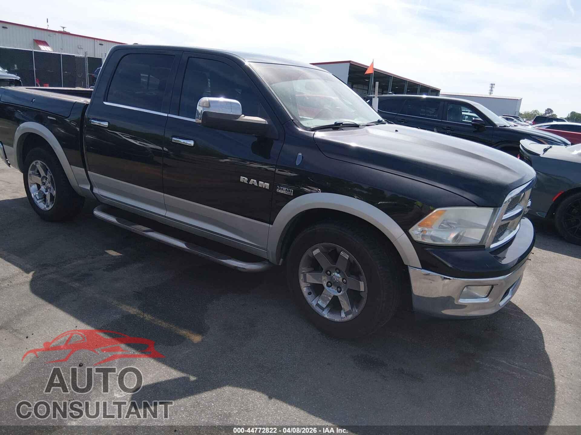 DODGE RAM 1500 2010 - 1D7RB1CT3AS184844