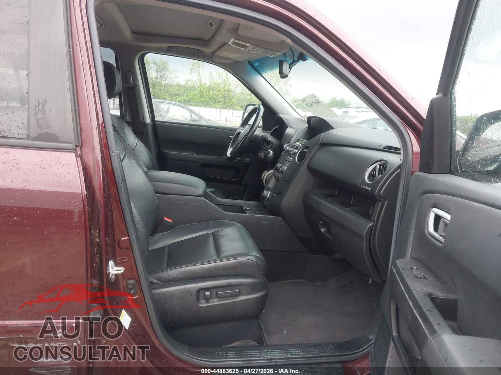 HONDA PILOT 2012 - 5FNYF4H65CB071377