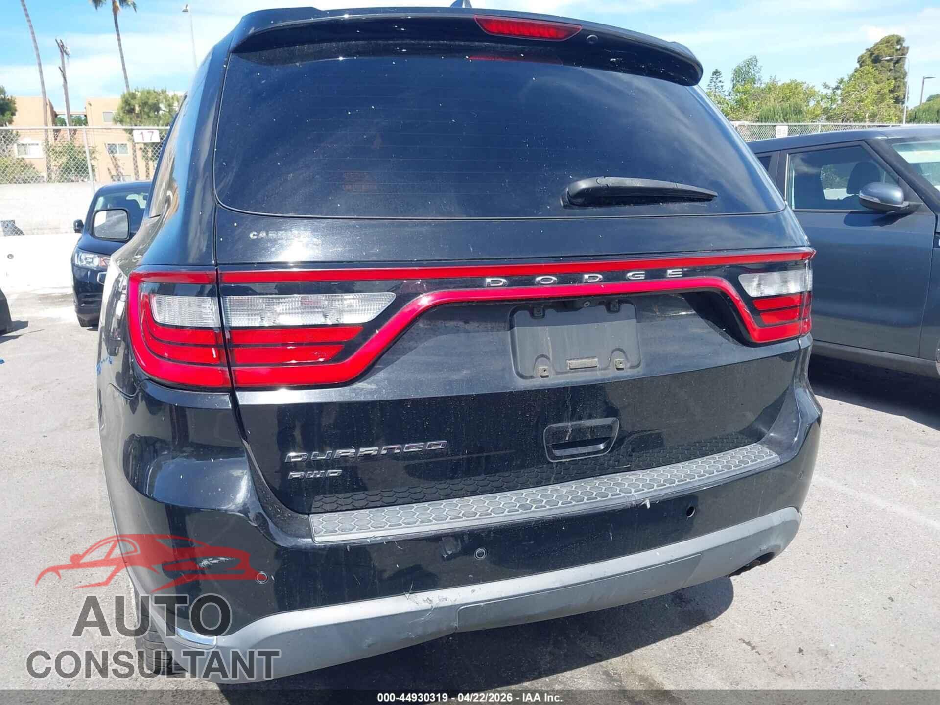 DODGE DURANGO 2017 - 1C4RDJAG7HC696962