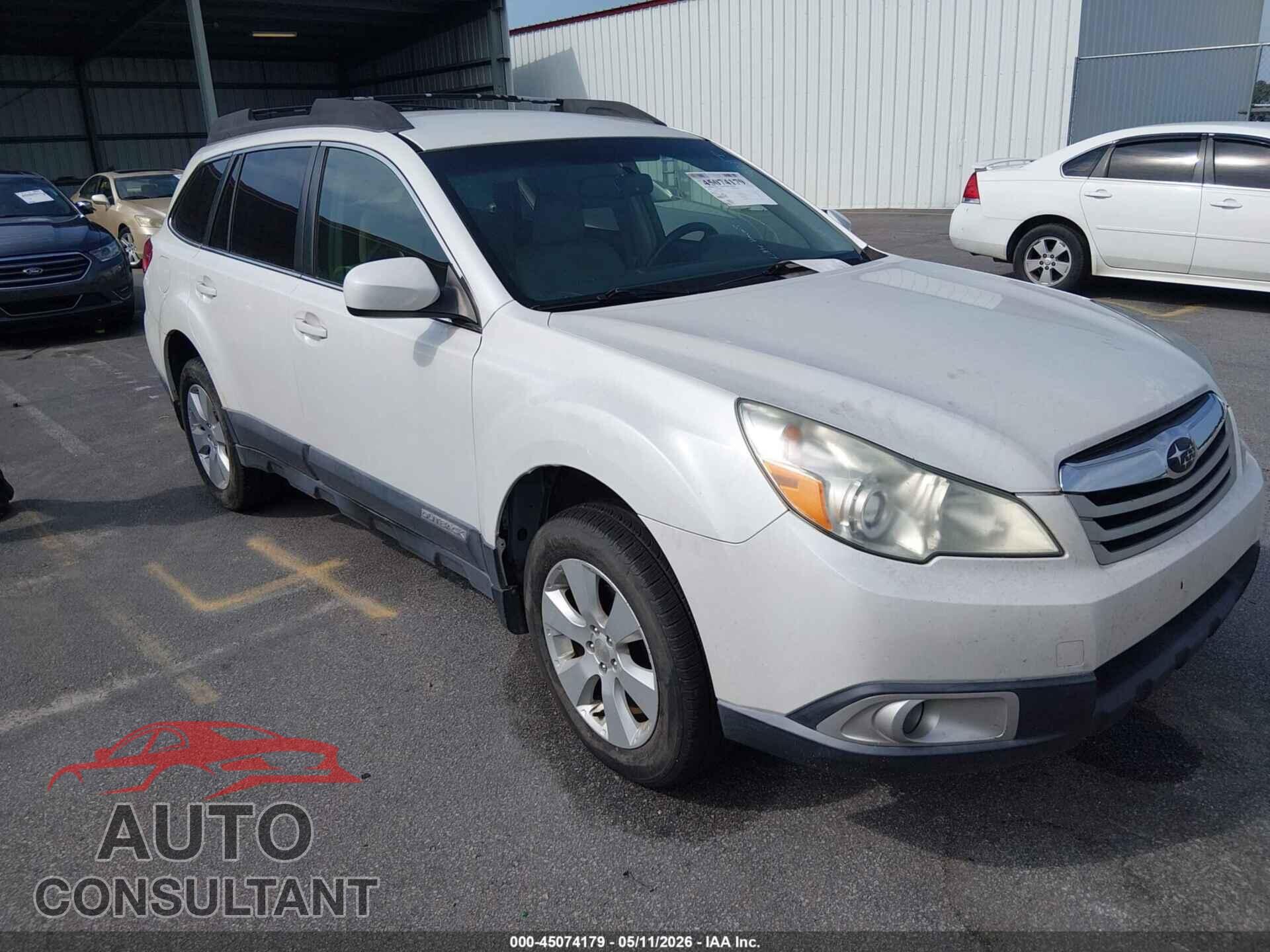 SUBARU OUTBACK 2010 - 4S4BRCCC8A3343592