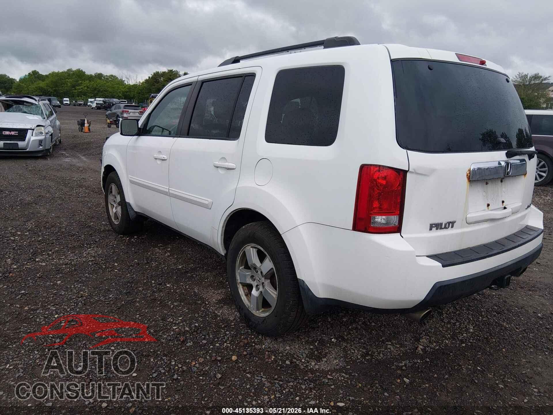 HONDA PILOT 2011 - 5FNYF4H72BB044404
