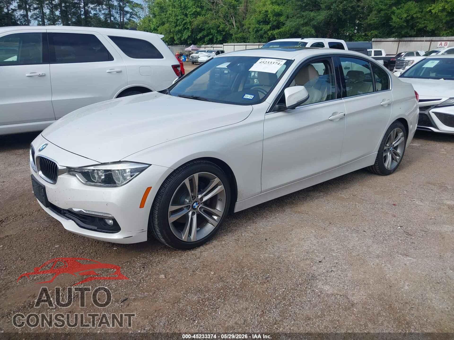 BMW 3 SERIES 2016 - WBA8E9C57GK648043