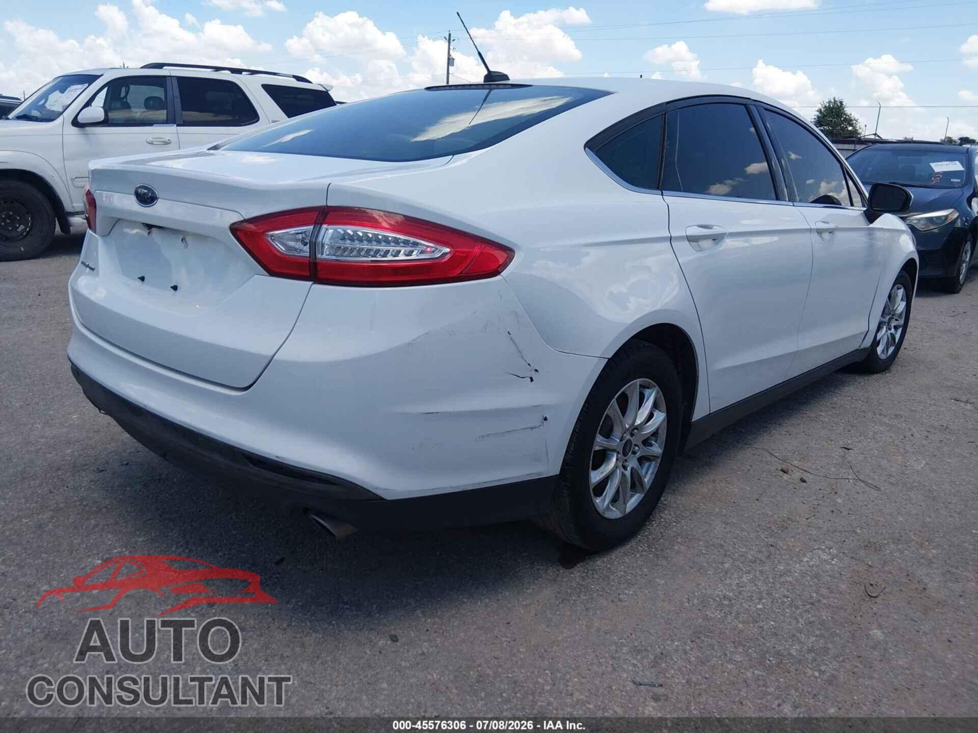 FORD FUSION 2015 - 1FA6P0G70F5114879