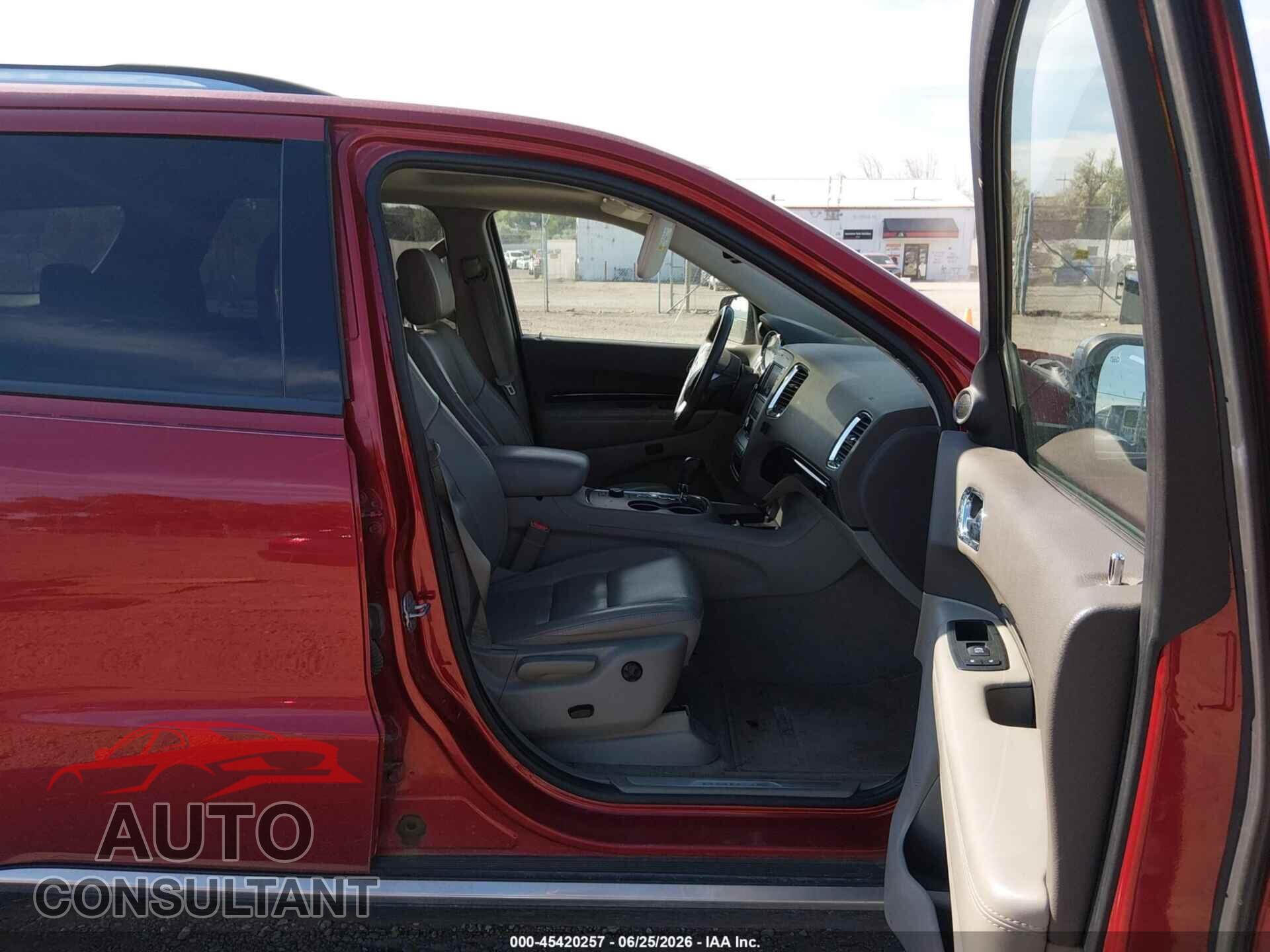 DODGE DURANGO 2011 - 1D4SE4GT6BC614038