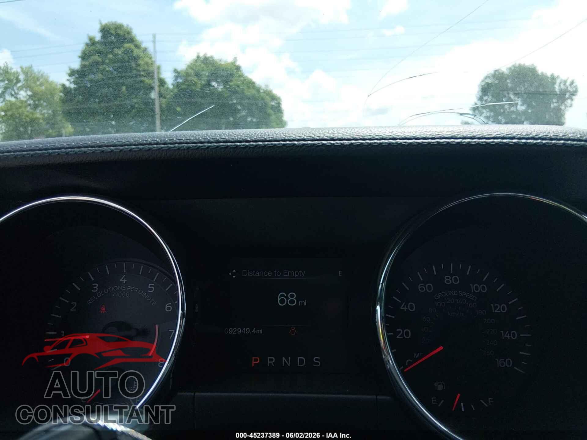 FORD MUSTANG 2017 - 1FA6P8CF6H5328371