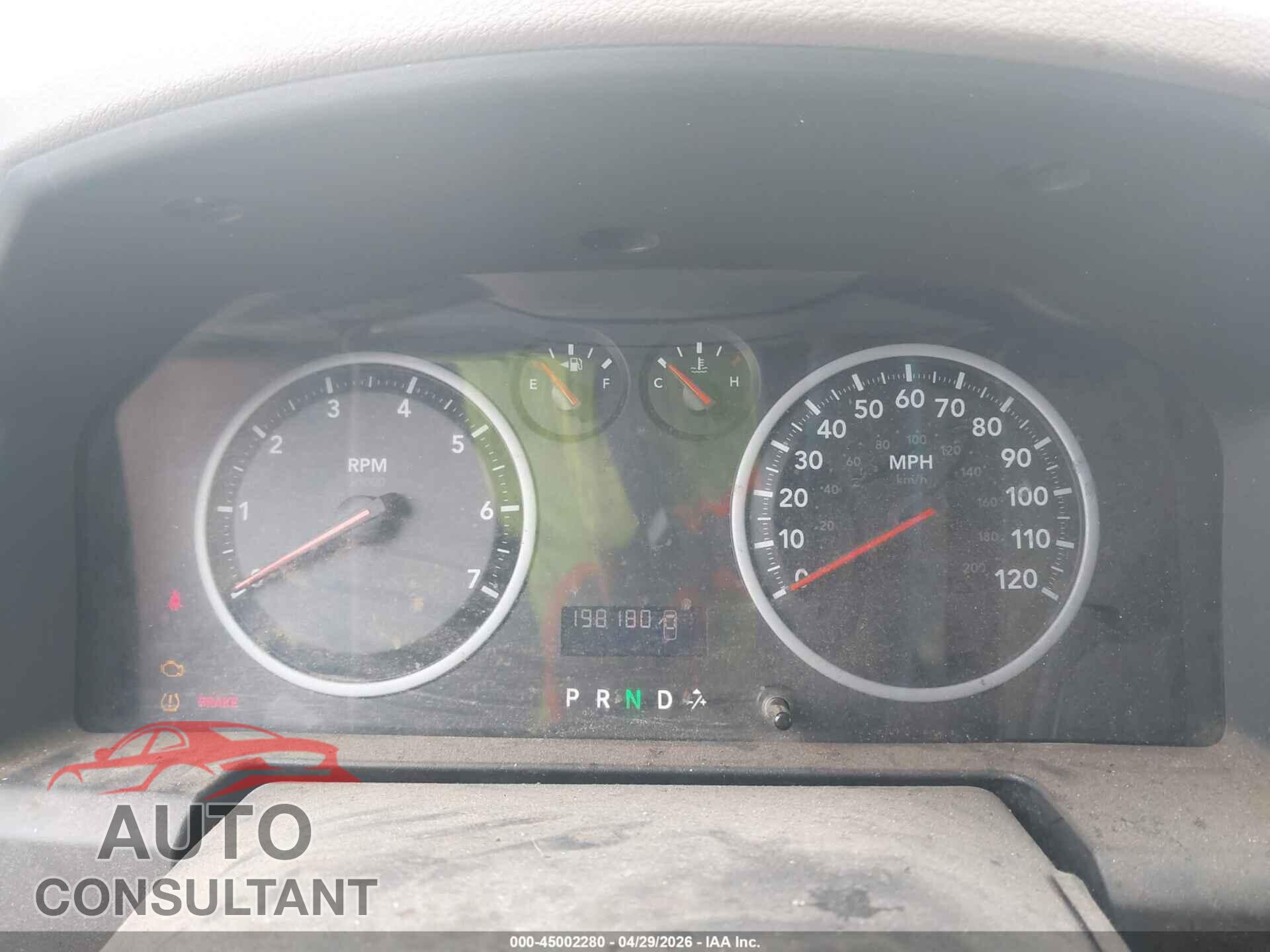 DODGE RAM 1500 2009 - 1D3HB18K99S794689