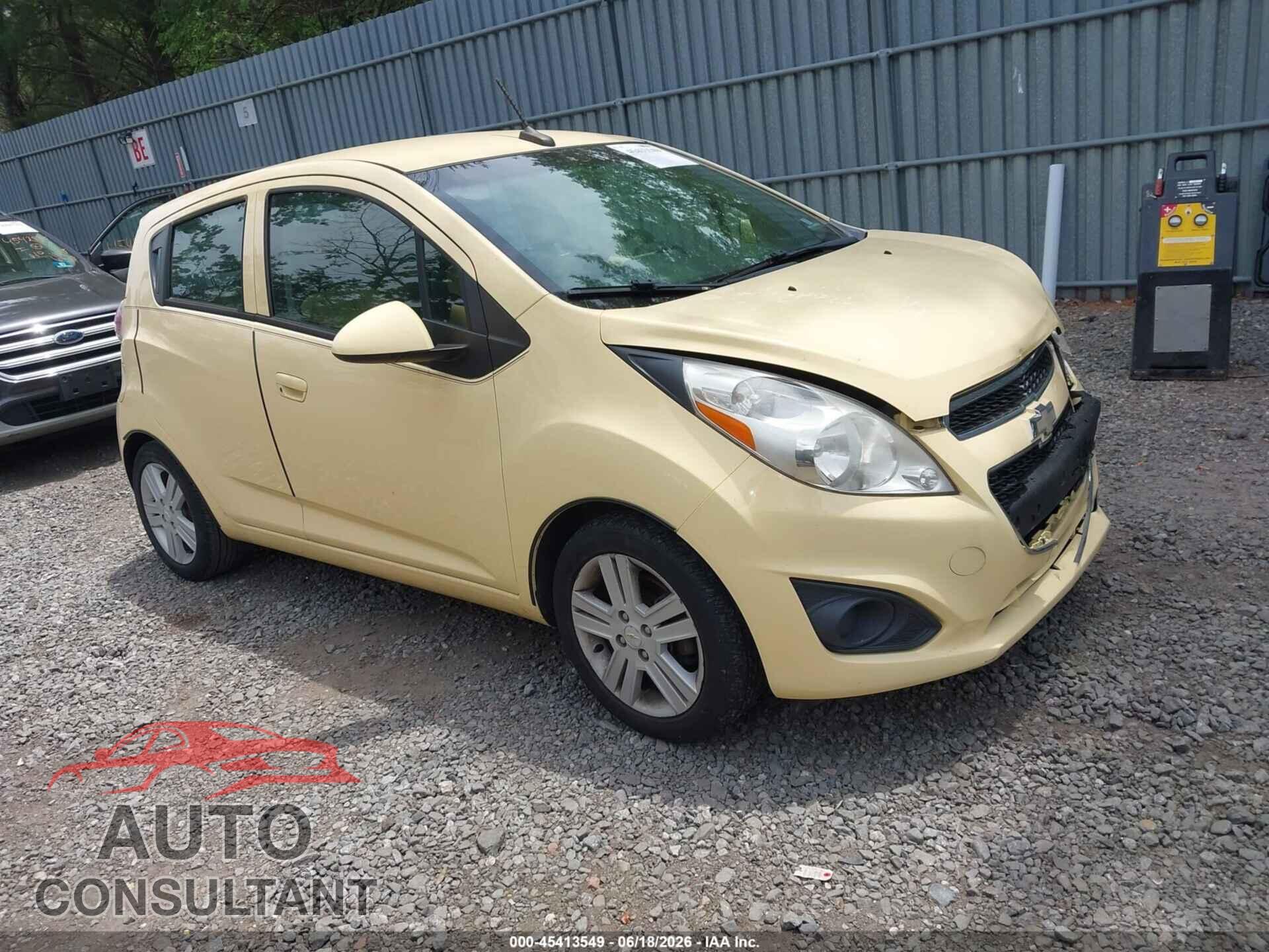 CHEVROLET SPARK 2014 - KL8CB6S92EC592201