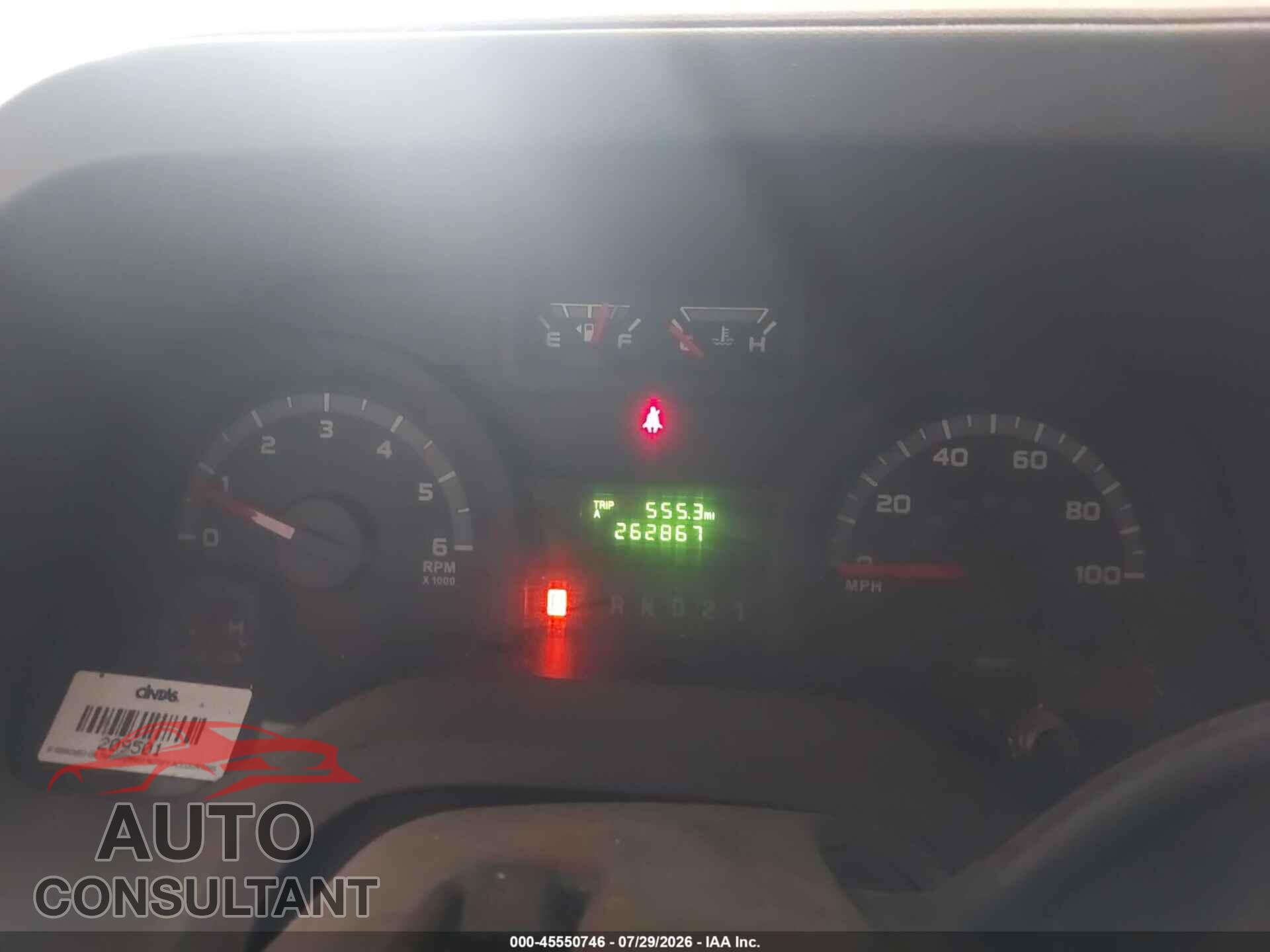 FORD E-150 2013 - 1FTNS1EW8DDA02290
