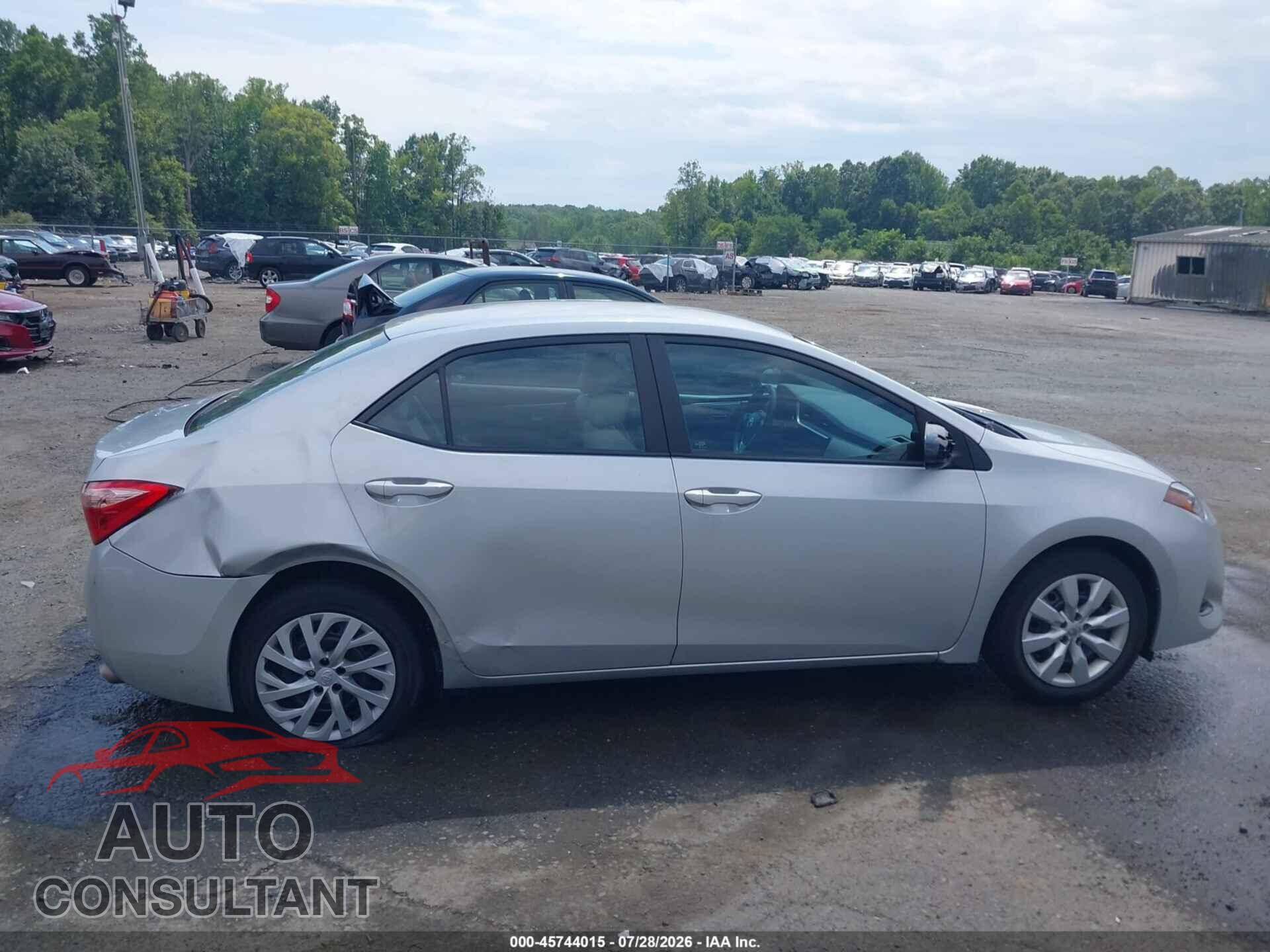 TOYOTA COROLLA 2017 - 2T1BURHE2HC938410