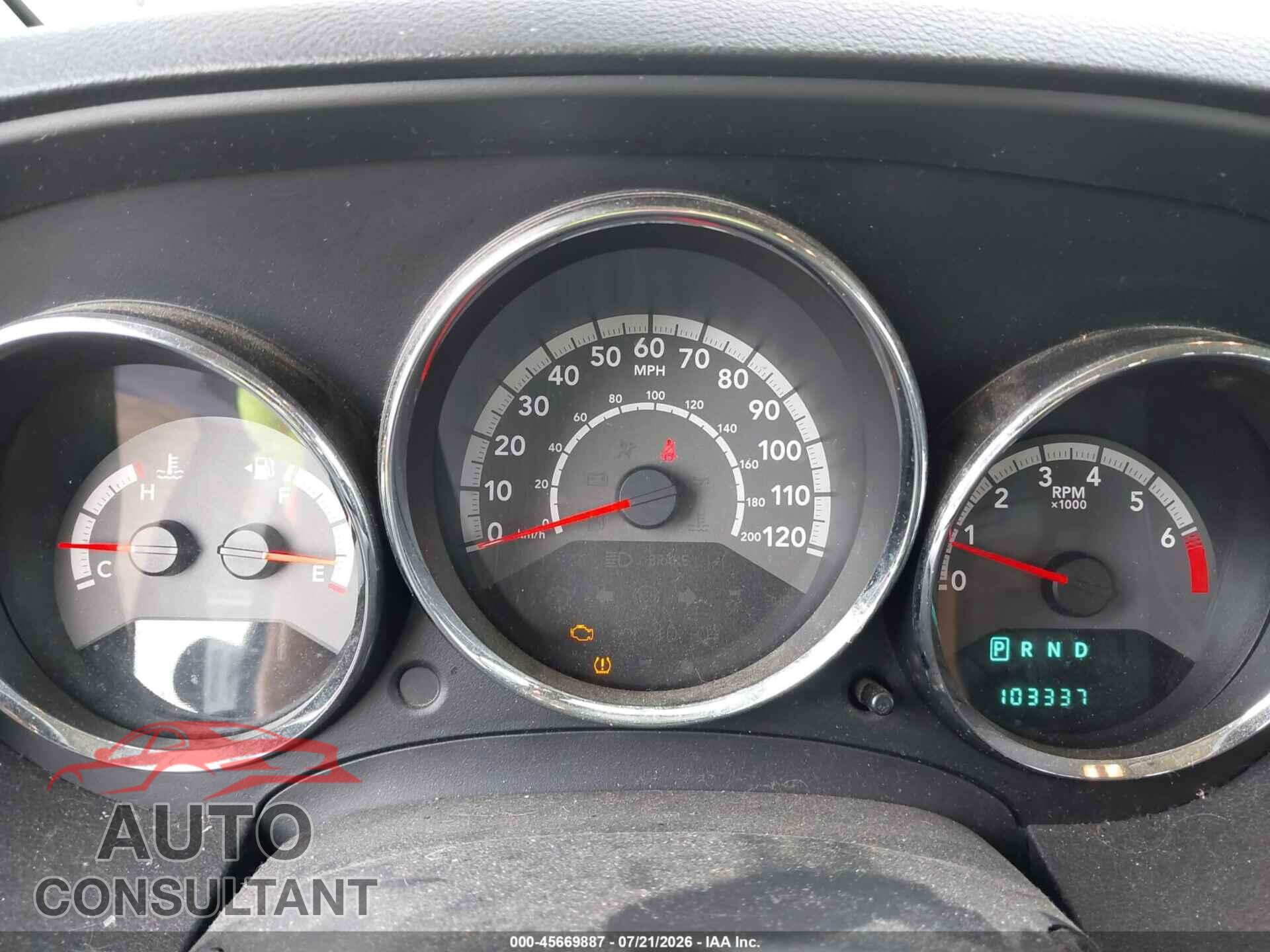 DODGE CALIBER 2010 - 1B3CB4HA8AD651237