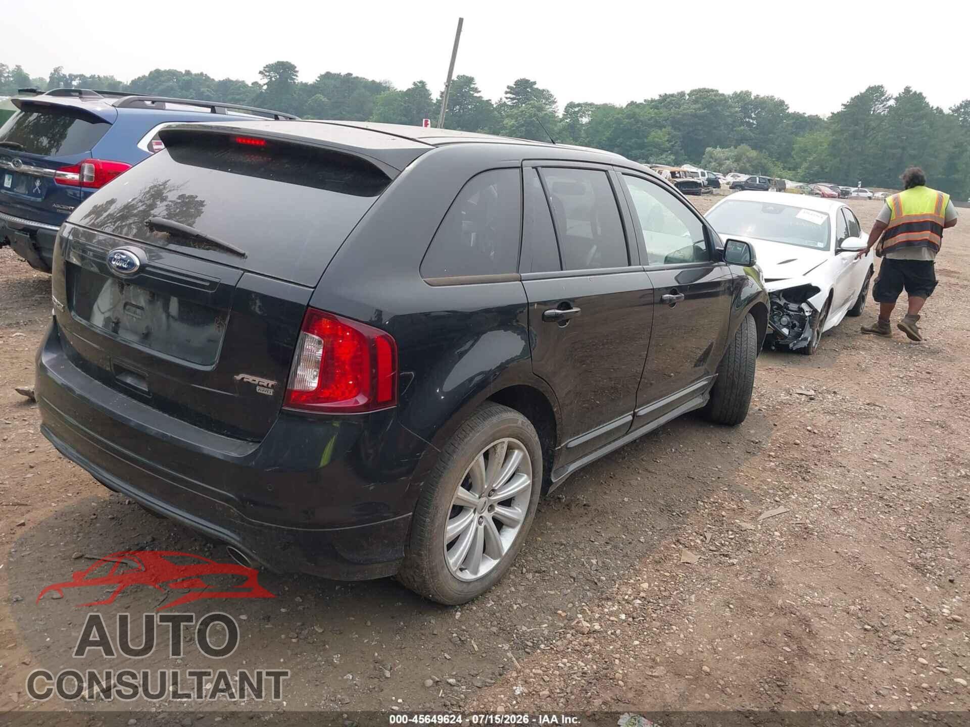 FORD EDGE 2012 - 2FMDK4AK4CBA76015