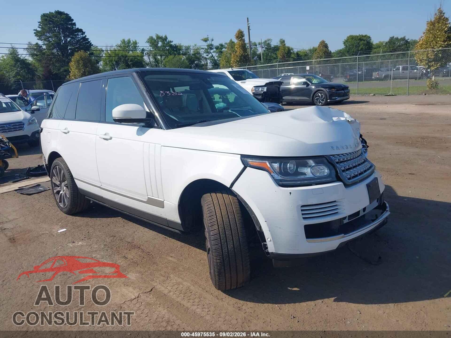 LAND ROVER RANGE ROVER 2015 - SALGS2TF2FA237234