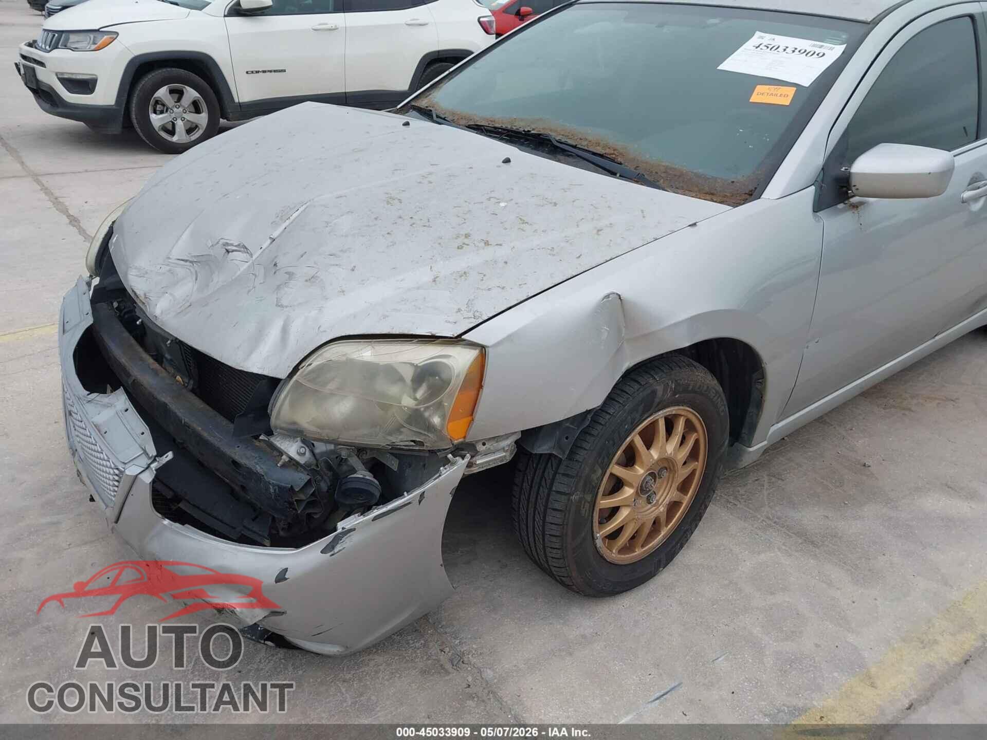 MITSUBISHI GALANT 2012 - 4A32B3FF9CE014824