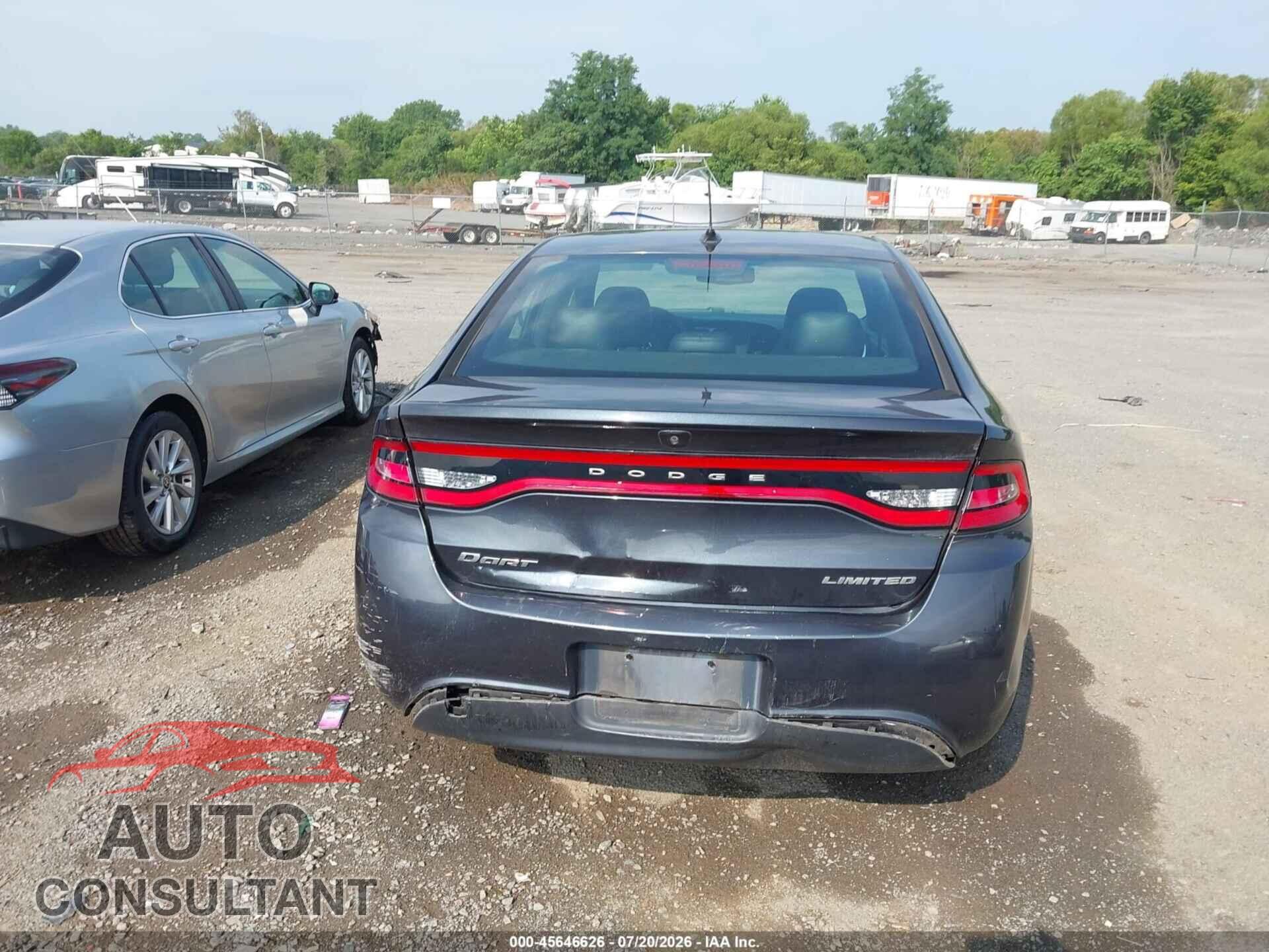 DODGE DART 2013 - 1C3CDFCA5DD216650