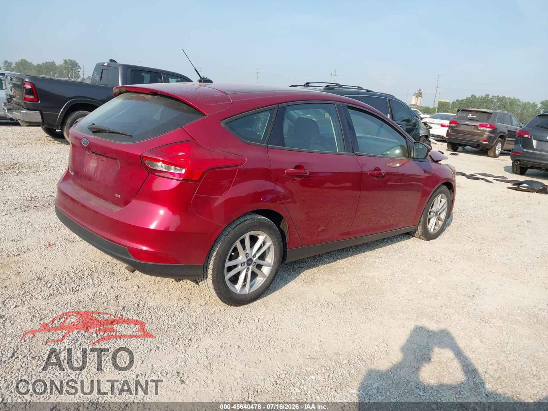 FORD FOCUS 2017 - 1FADP3K22HL313189