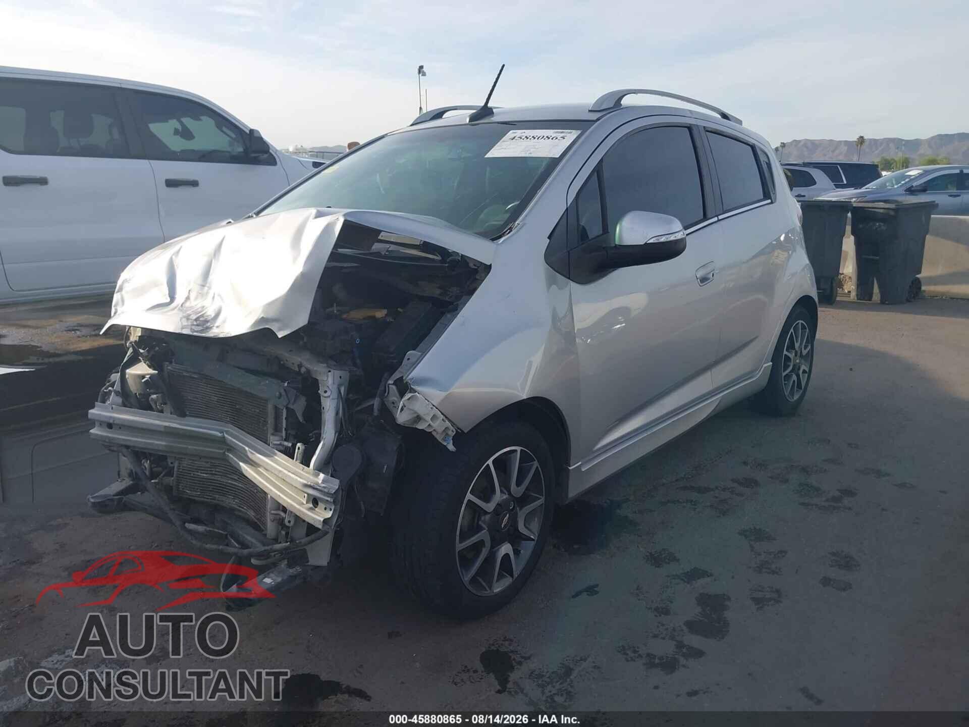 CHEVROLET SPARK 2014 - KL8CF6S90EC423475