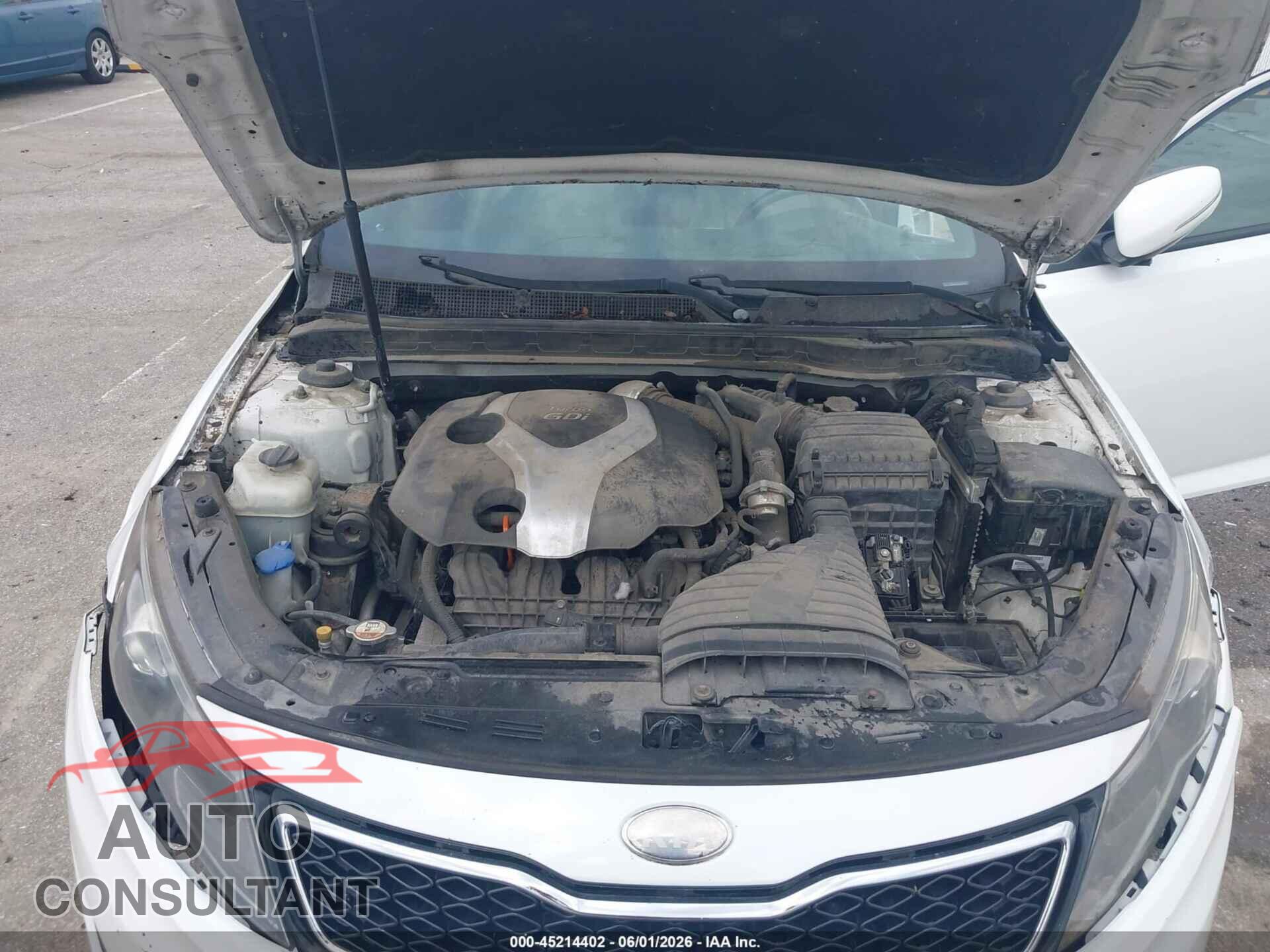 KIA OPTIMA 2013 - 5XXGR4A62DG233865