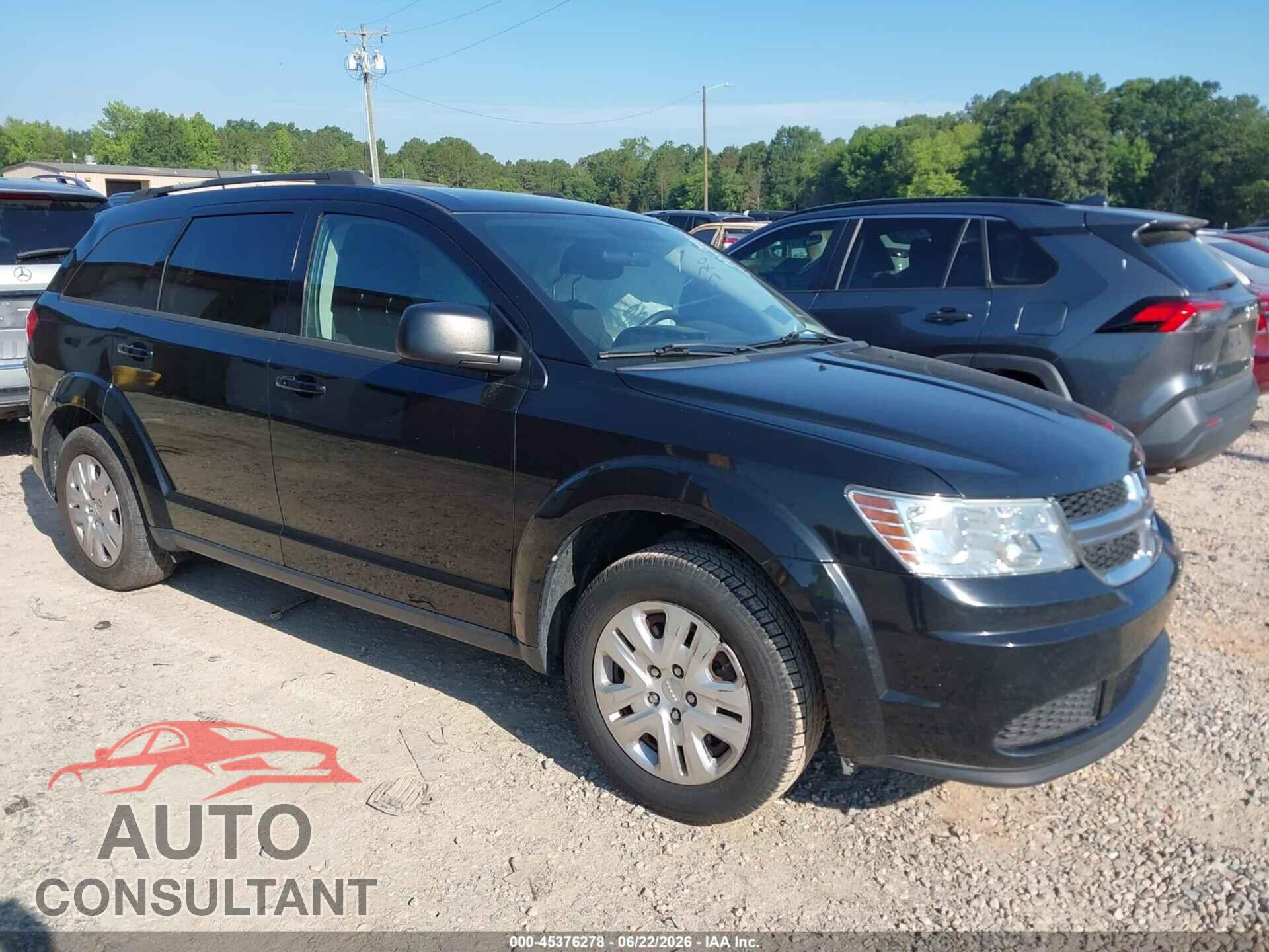 DODGE JOURNEY 2017 - 3C4PDCAB3HT622370