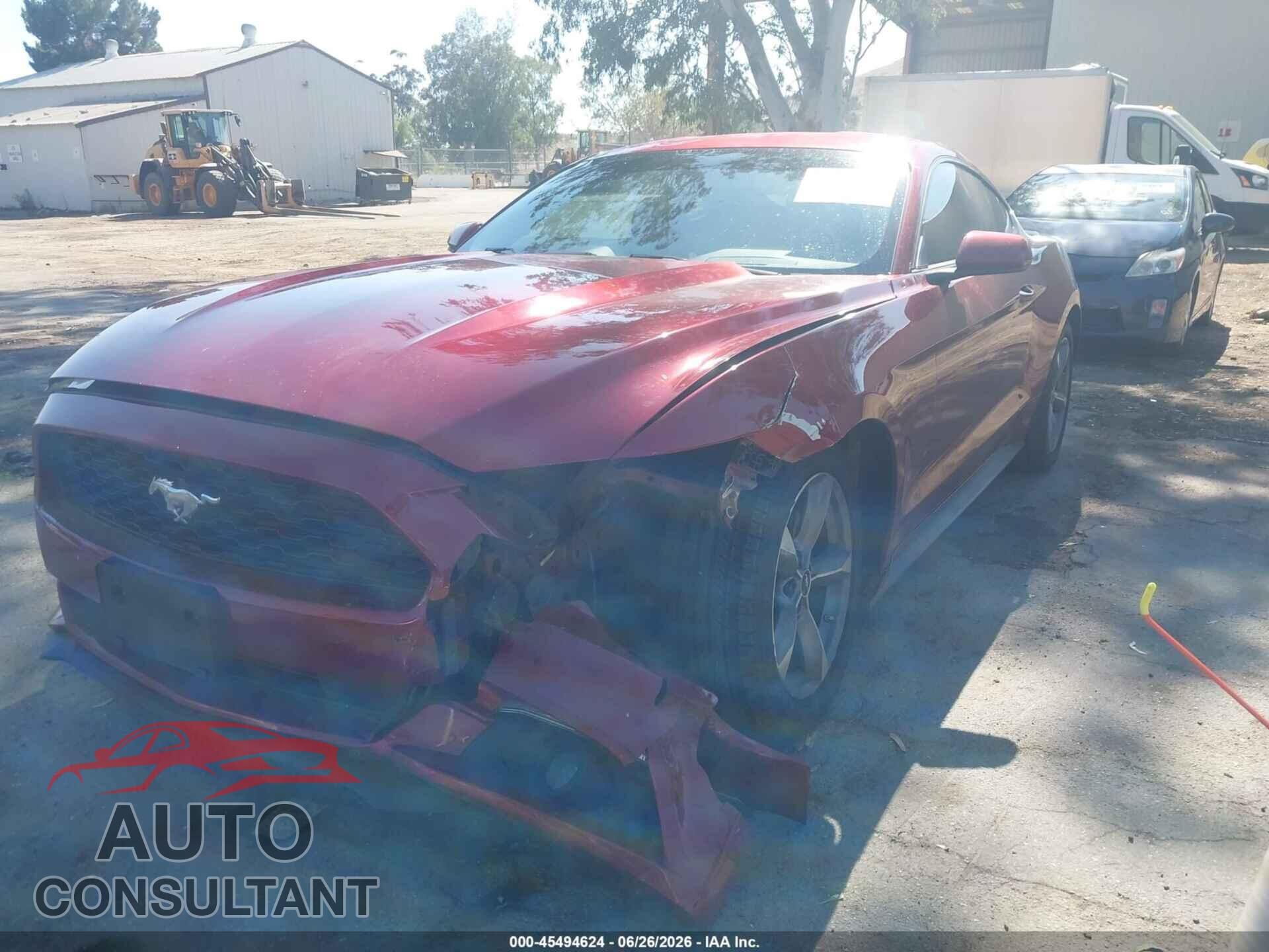 FORD MUSTANG 2015 - 1FA6P8AM8F5338768
