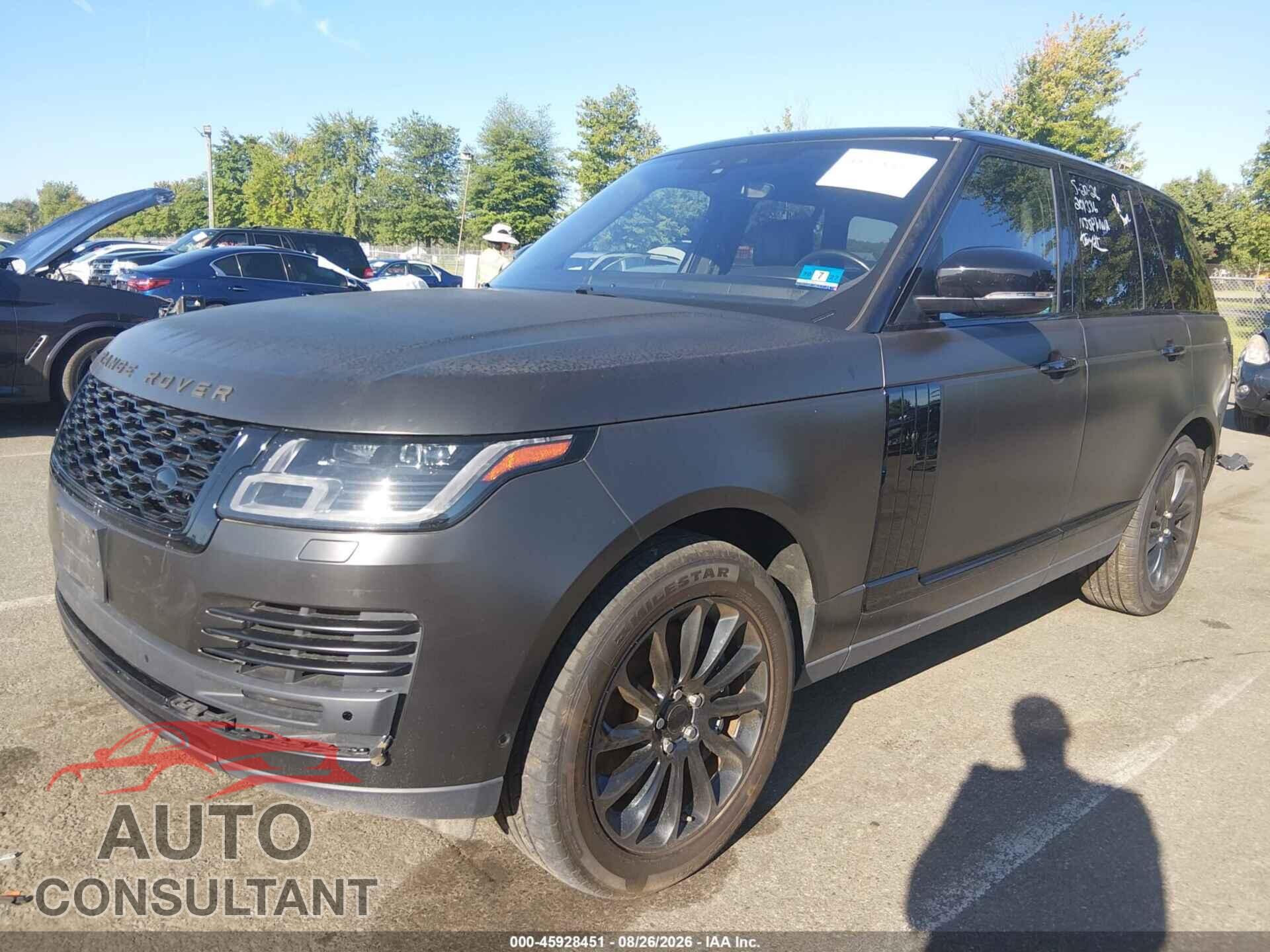 LAND ROVER RANGE ROVER 2020 - SALGS2RU8LA574248