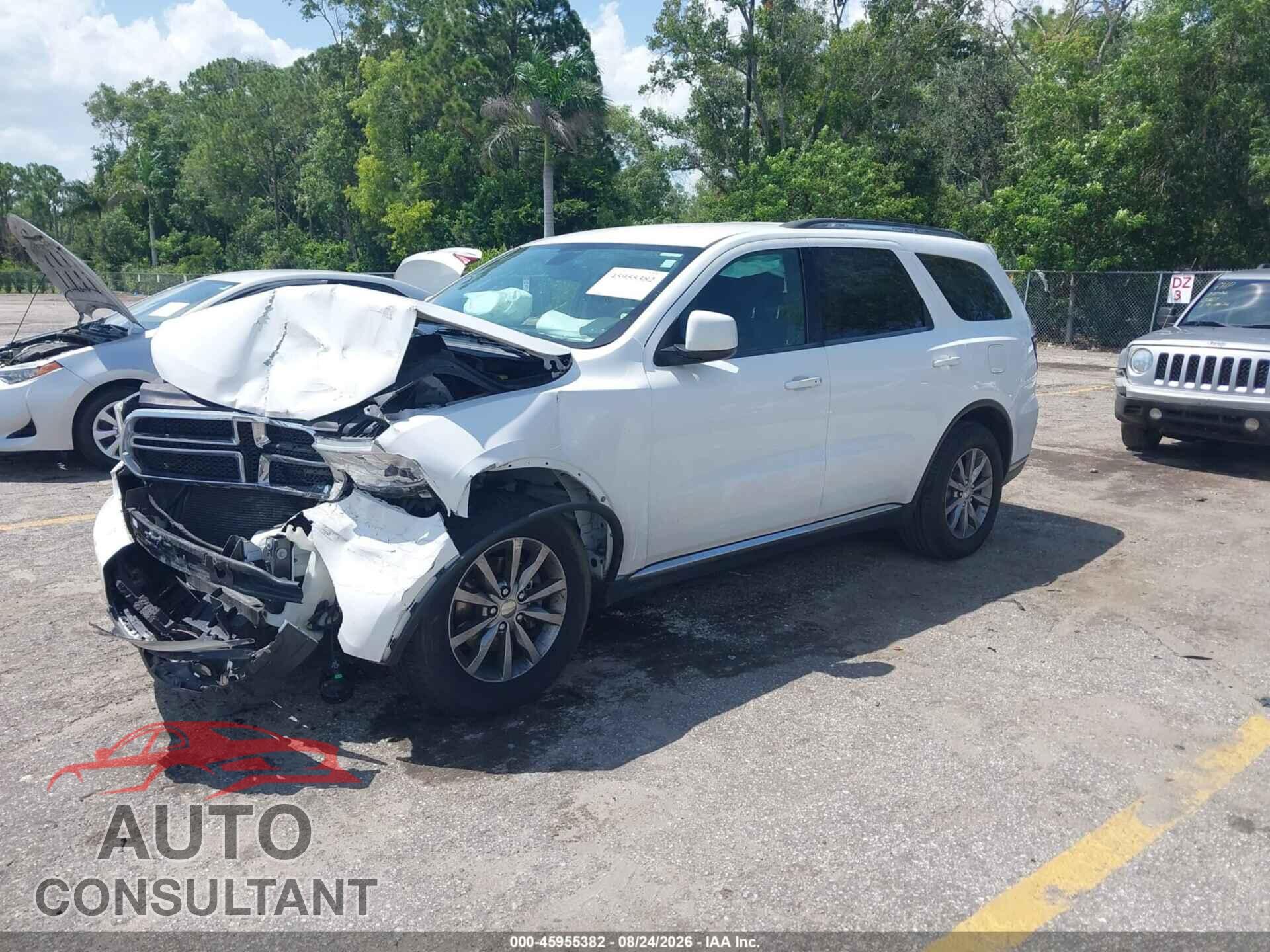DODGE DURANGO 2017 - 1C4RDHAG3HC724782