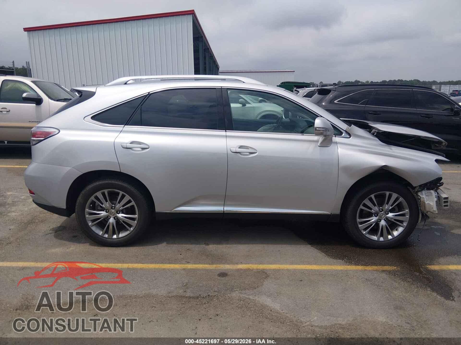 LEXUS RX 350 2014 - 2T2ZK1BA6EC140074
