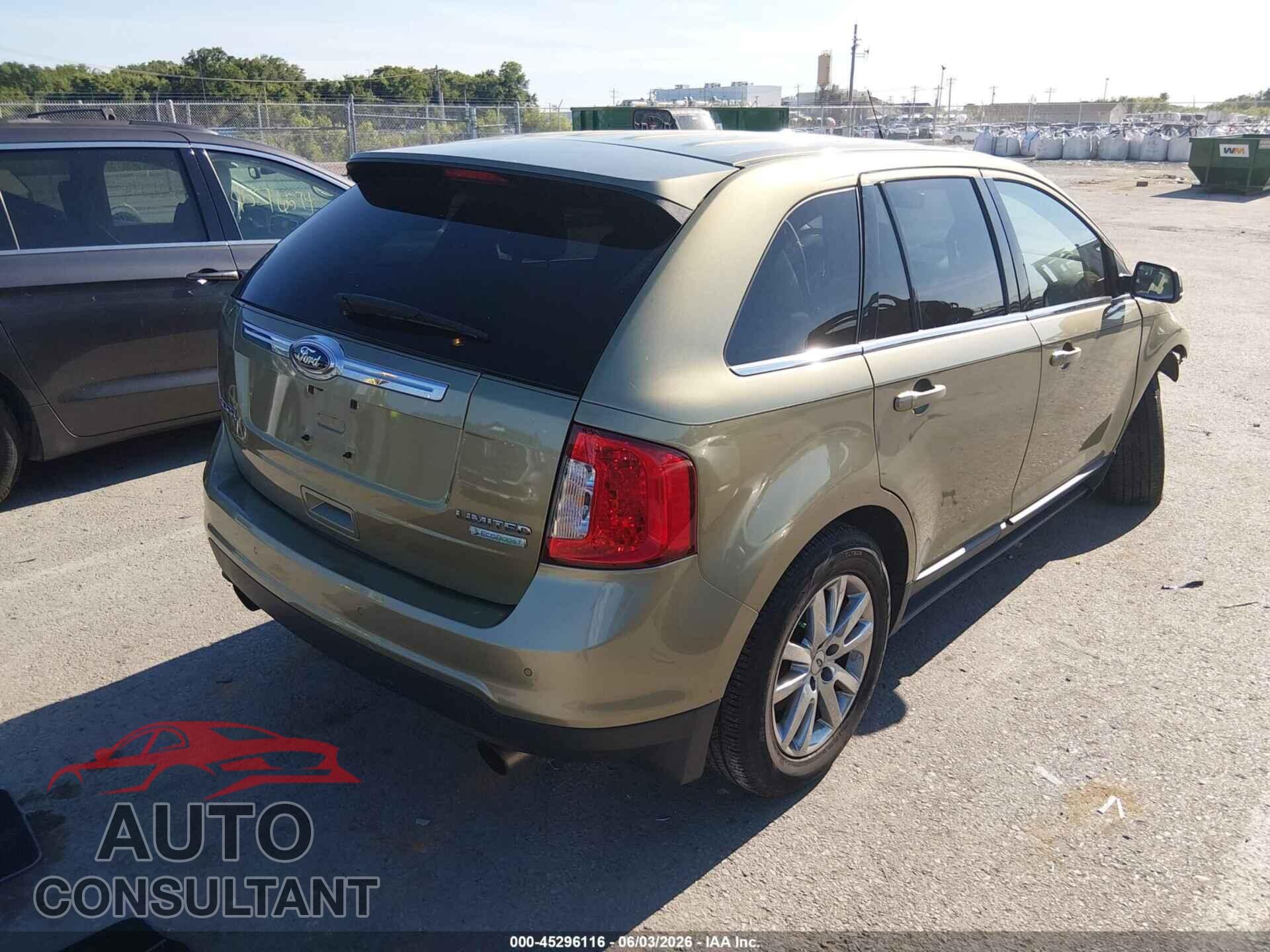 FORD EDGE 2013 - 2FMDK3K98DBA40268