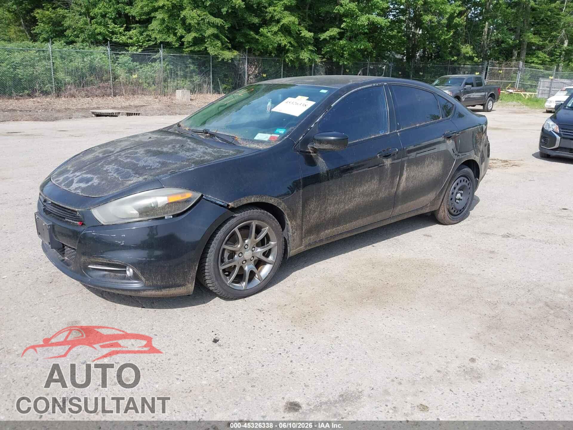 DODGE DART 2013 - 1C3CDFBA2DD345253