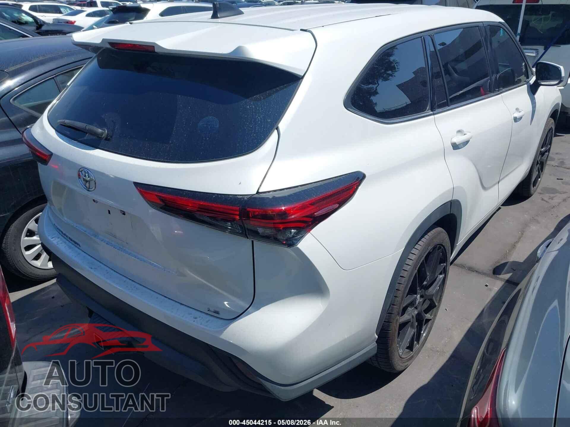 TOYOTA HIGHLANDER 2022 - 5TDZZRAH5NS106986