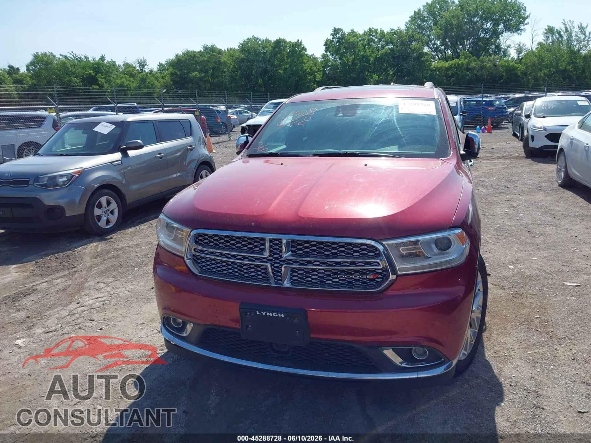 DODGE DURANGO 2014 - 1C4RDJEG5EC971038