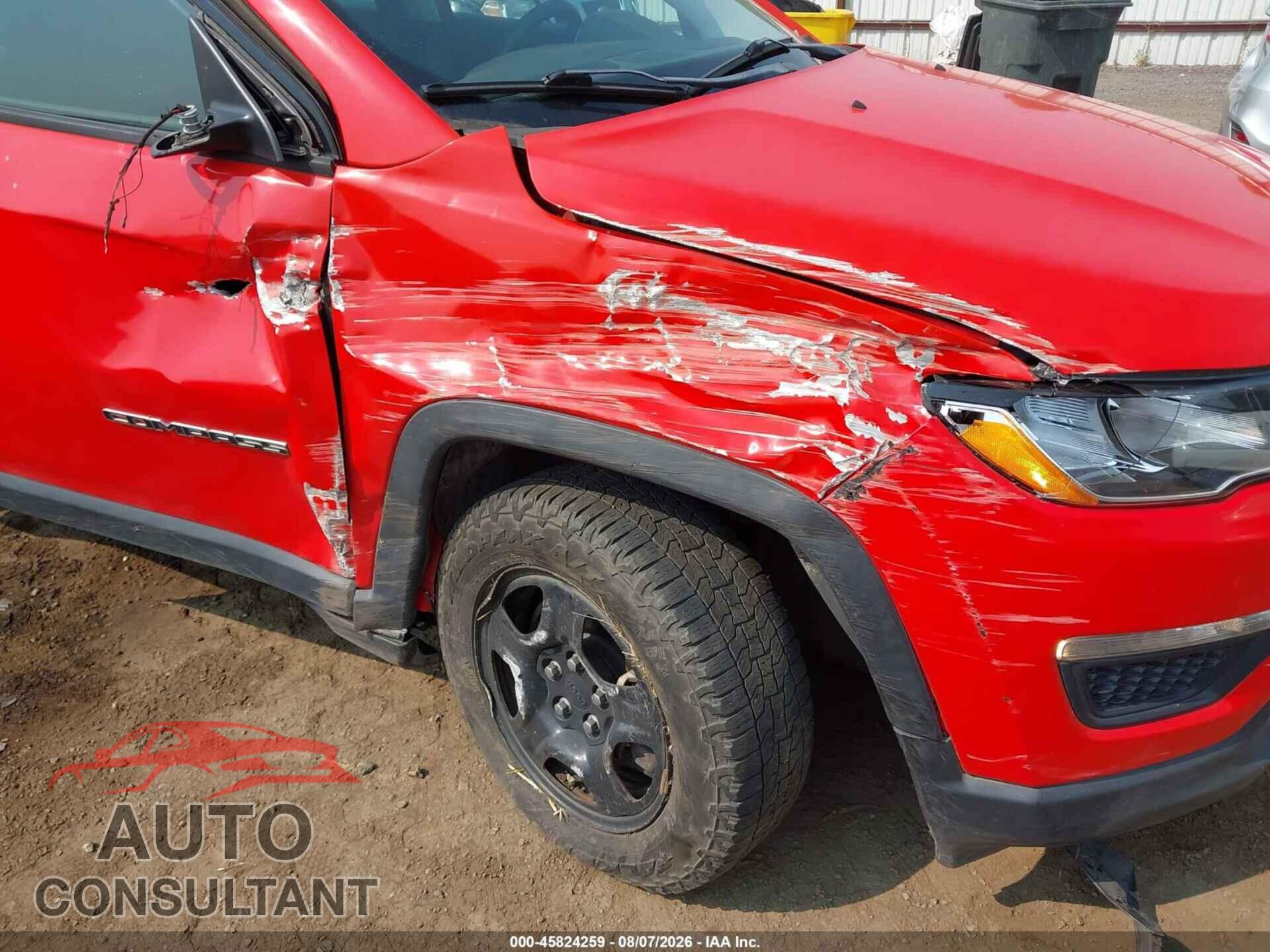 JEEP COMPASS 2019 - 3C4NJDAB3KT767552