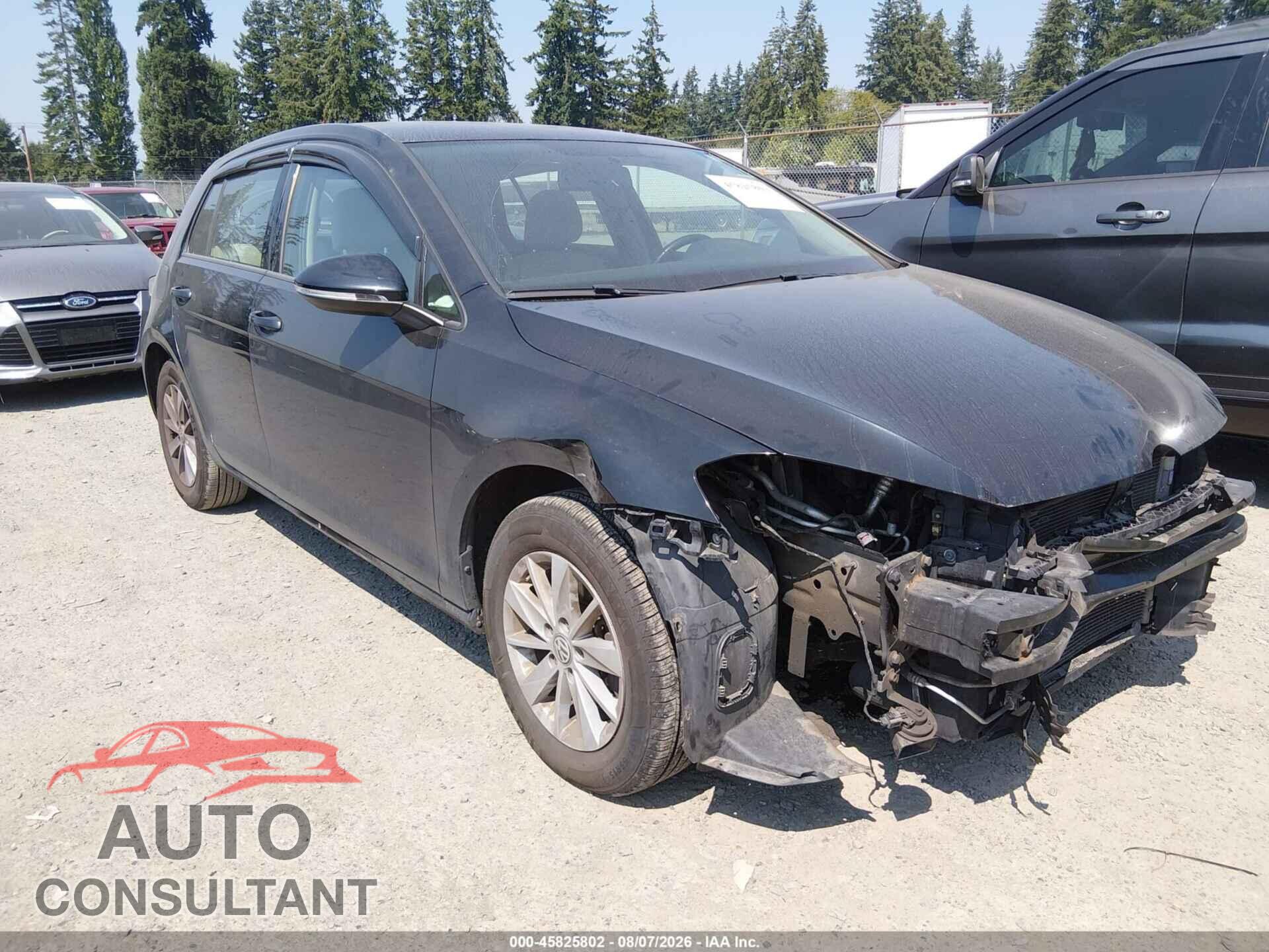 VOLKSWAGEN GOLF 2017 - 3VW117AU5HM070997