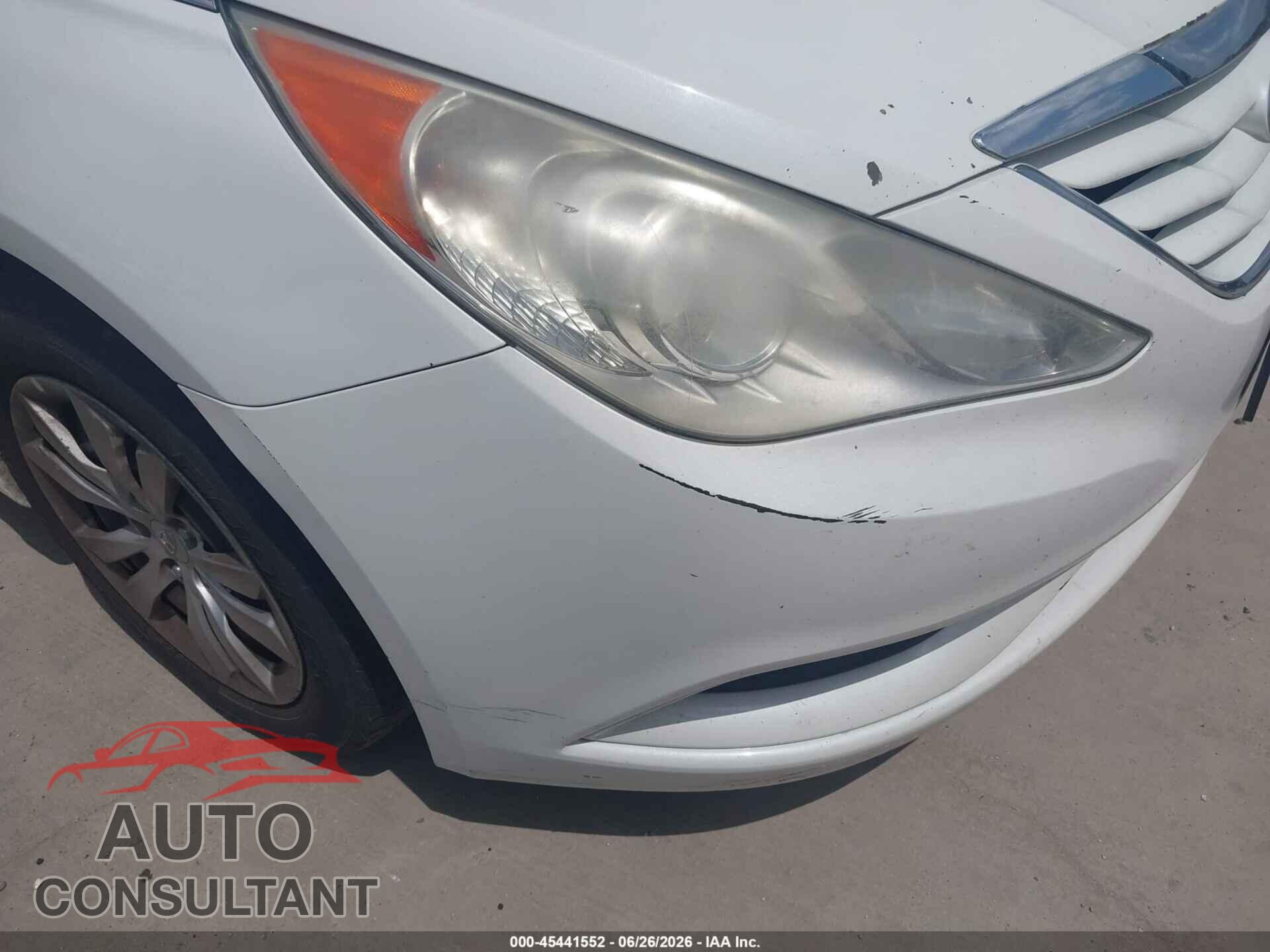 HYUNDAI SONATA 2012 - 5NPEB4AC1CH312867