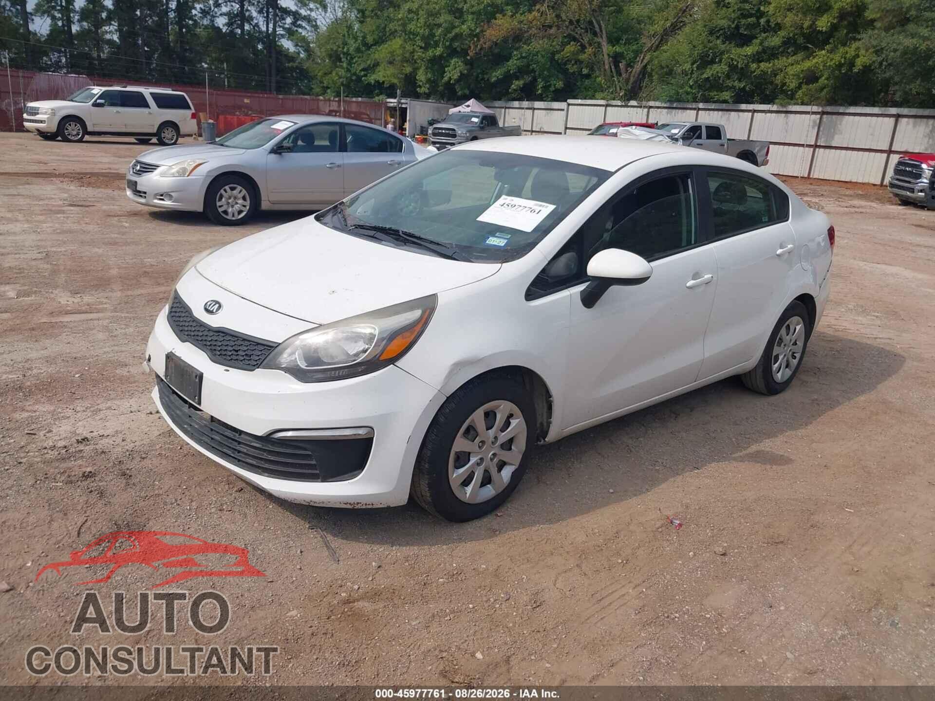 KIA RIO 2017 - KNADM4A32H6106171