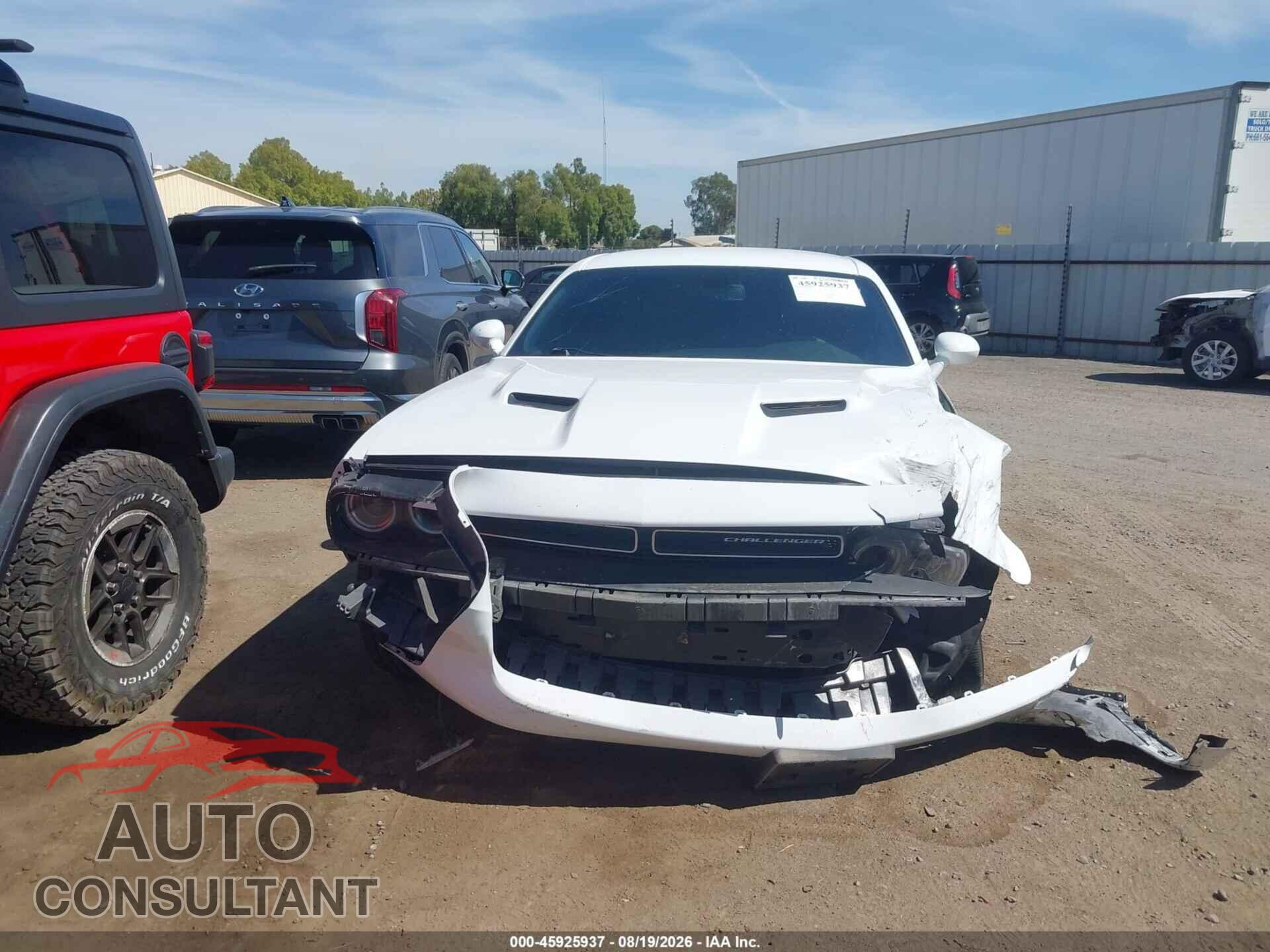 DODGE CHALLENGER 2019 - 2C3CDZAG1KH751015