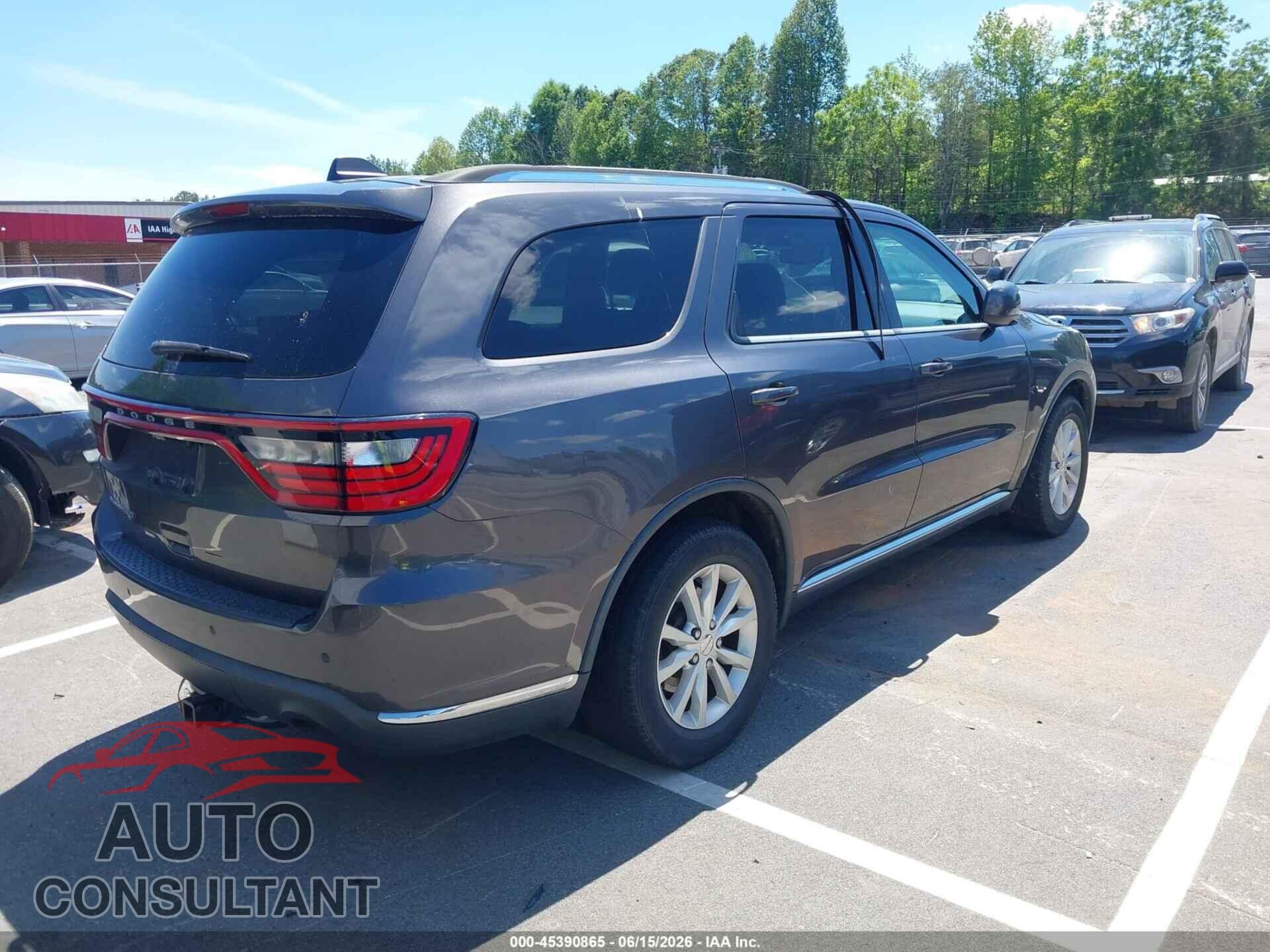 DODGE DURANGO 2015 - 1C4RDHAG8FC869880