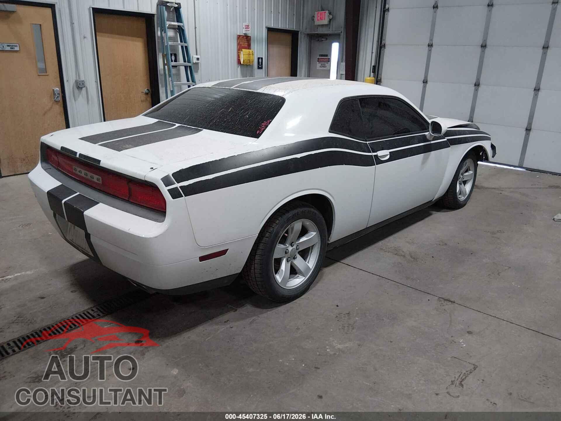 DODGE CHALLENGER 2013 - 2C3CDYAG1DH648853