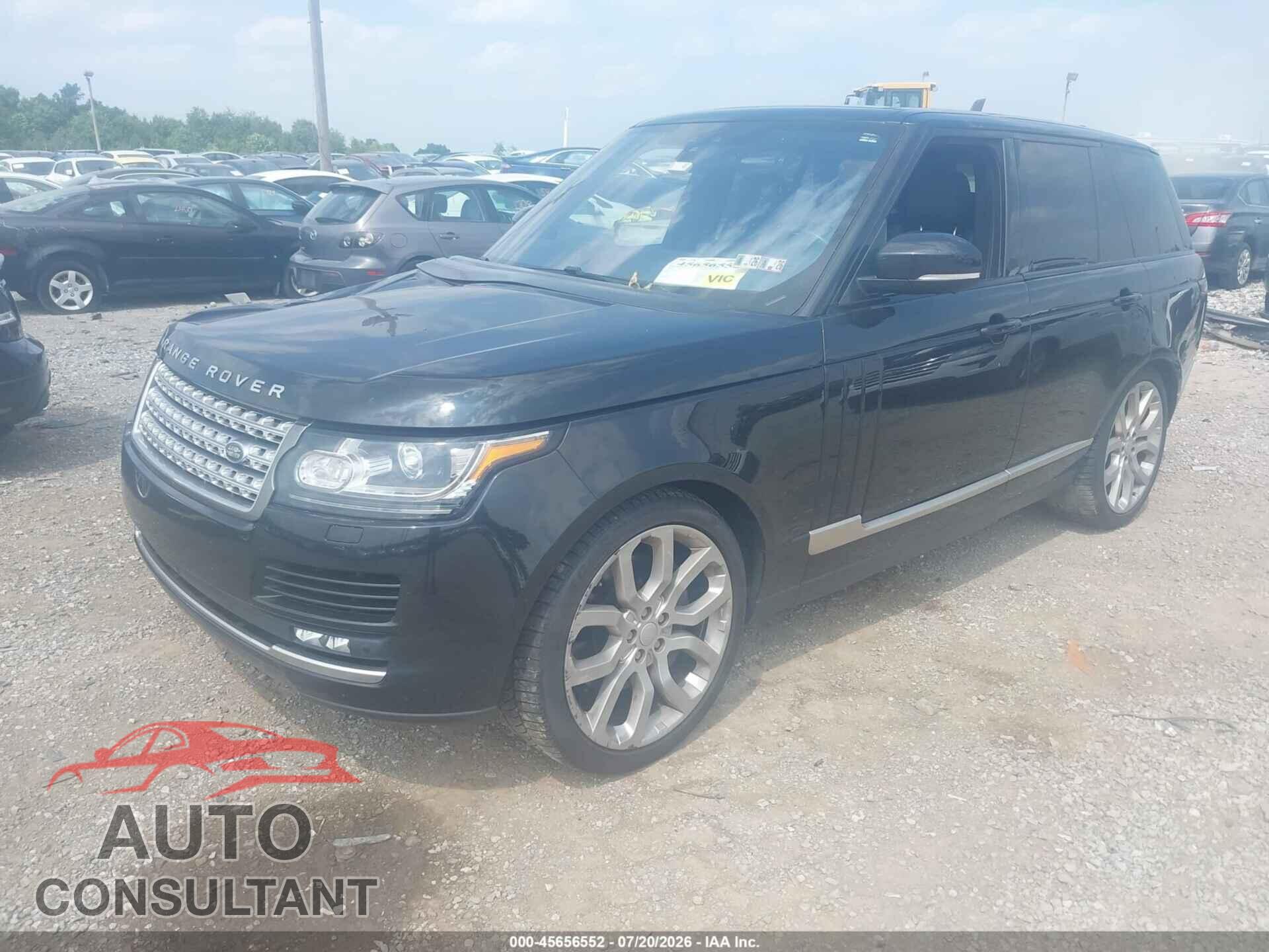 LAND ROVER RANGE ROVER 2017 - SALGS2FV1HA369312