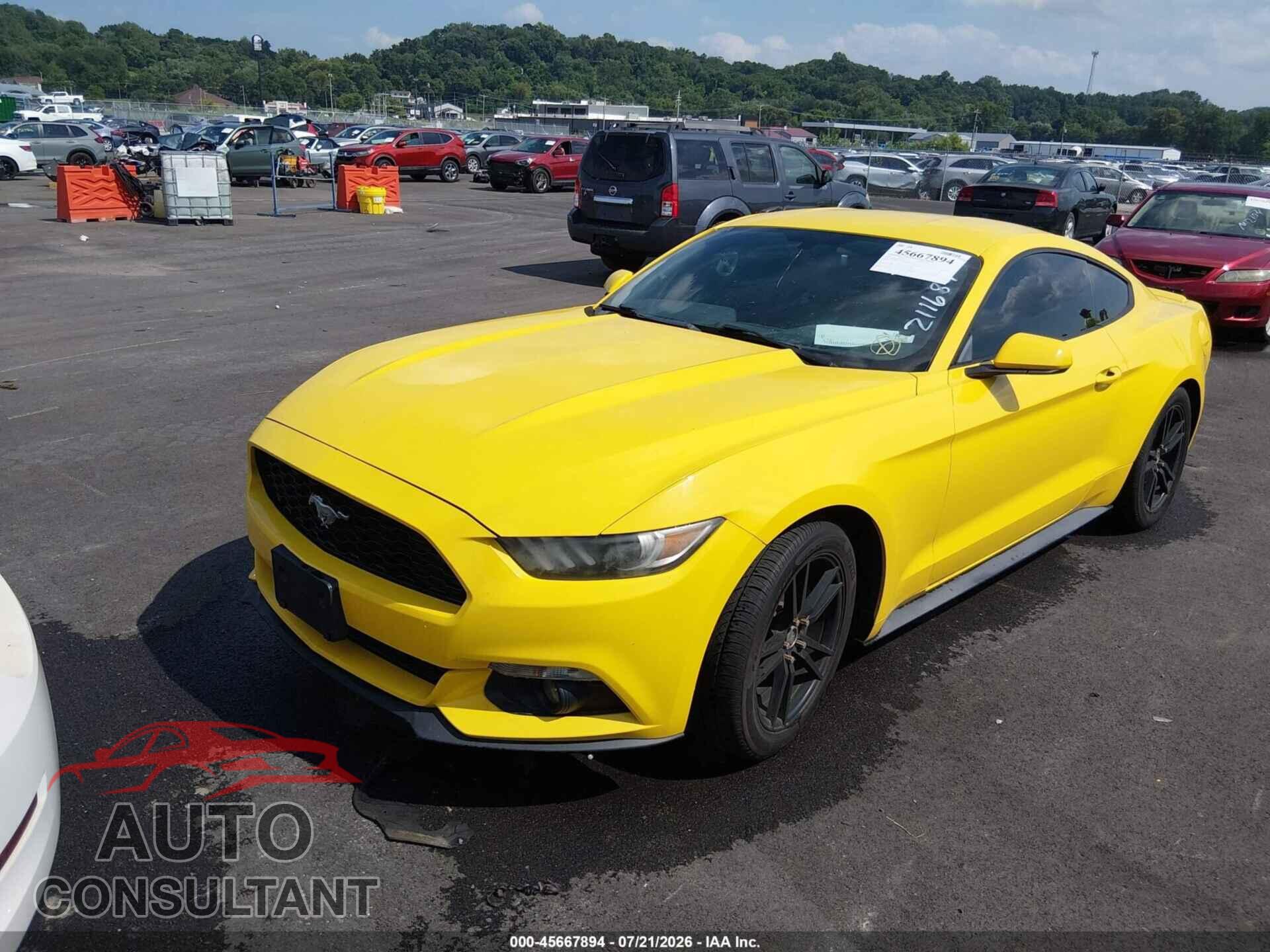 FORD MUSTANG 2016 - 1FA6P8TH1G5211684