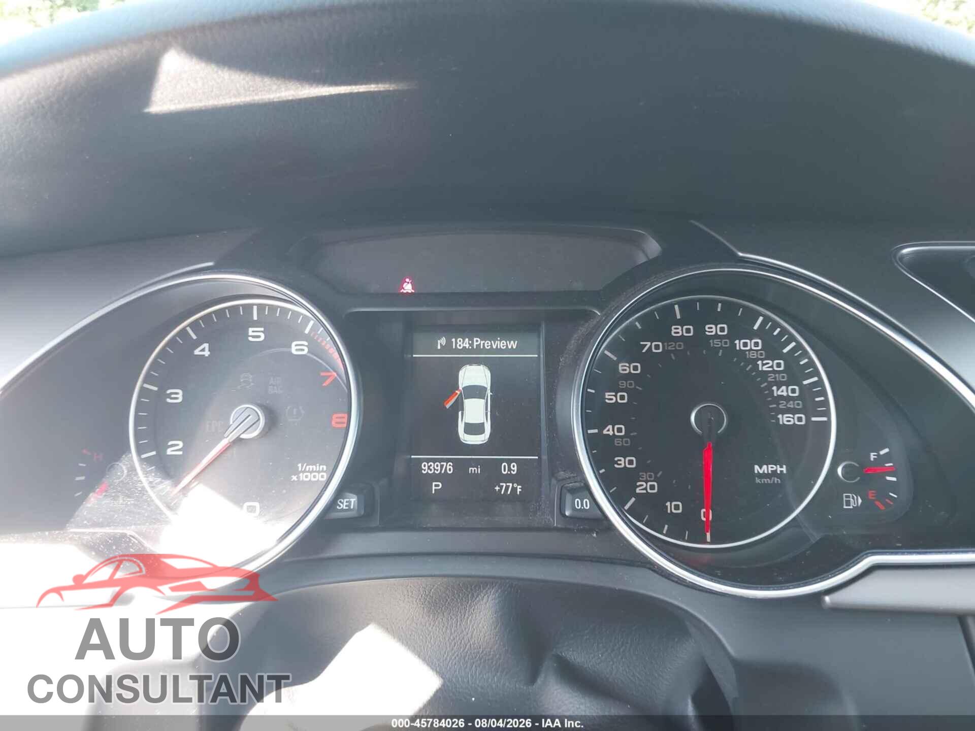 AUDI A5 2013 - WAULFAFR8DA056448