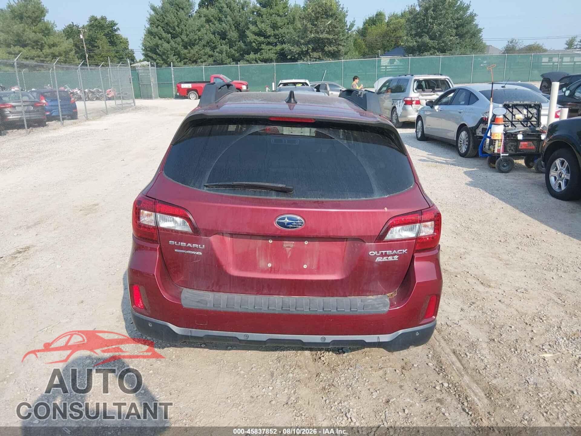 SUBARU OUTBACK 2017 - 4S4BSANC4H3241710
