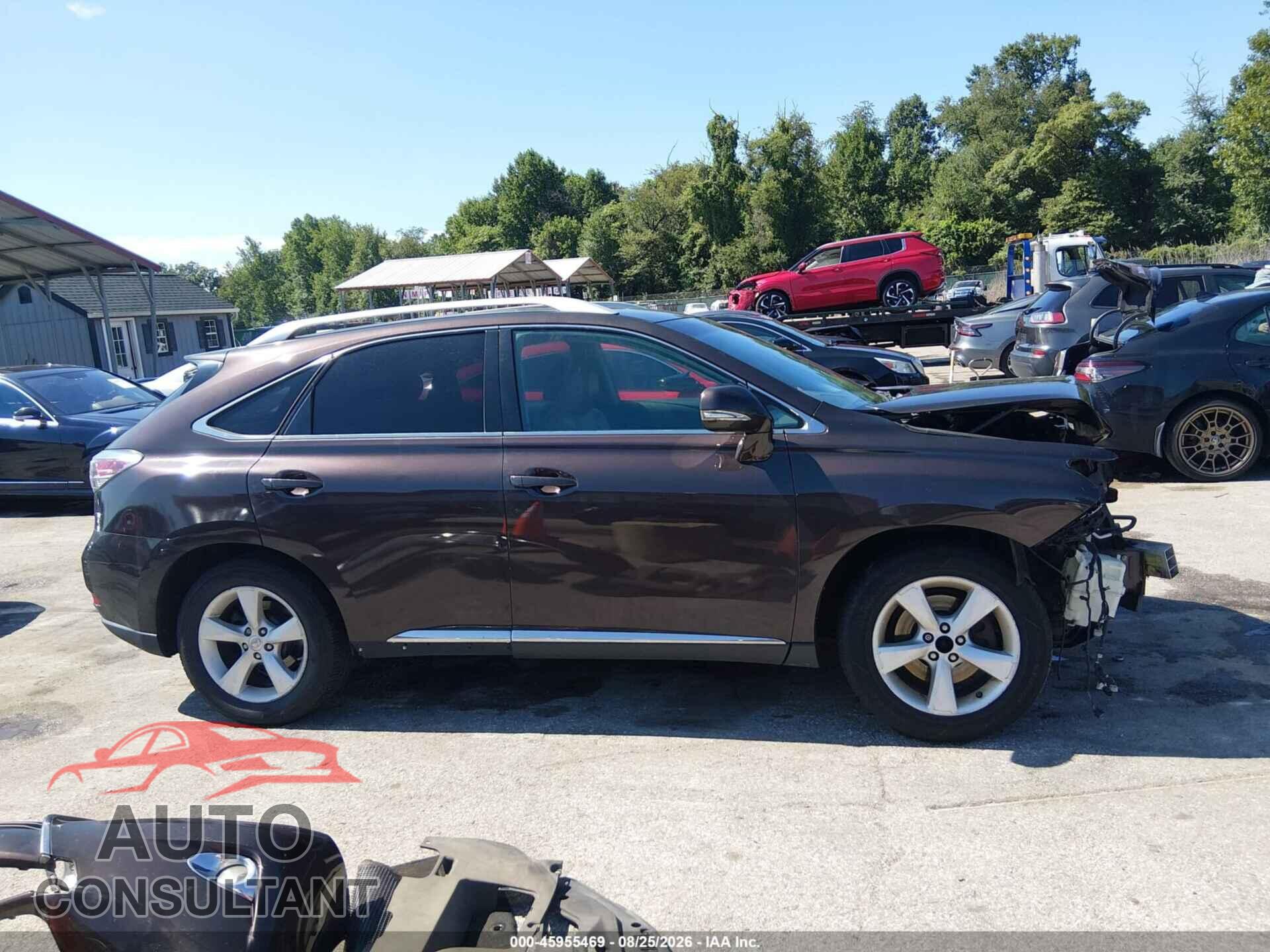 LEXUS RX 350 2013 - 2T2BK1BA9DC155992