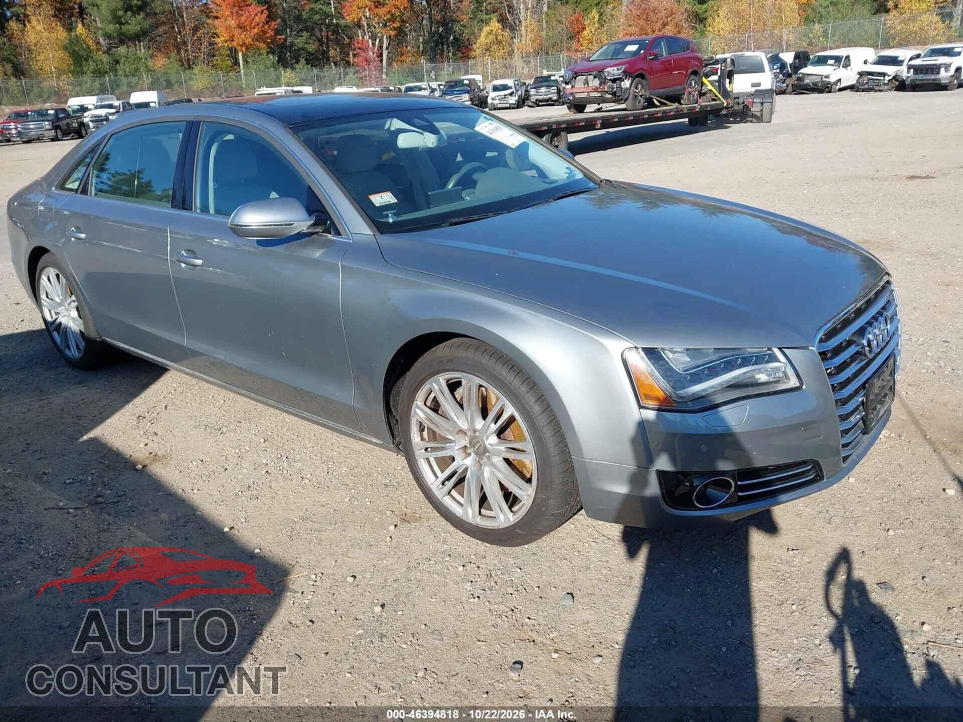 AUDI A8 L 2013 - WAUR2AFD9DN026975