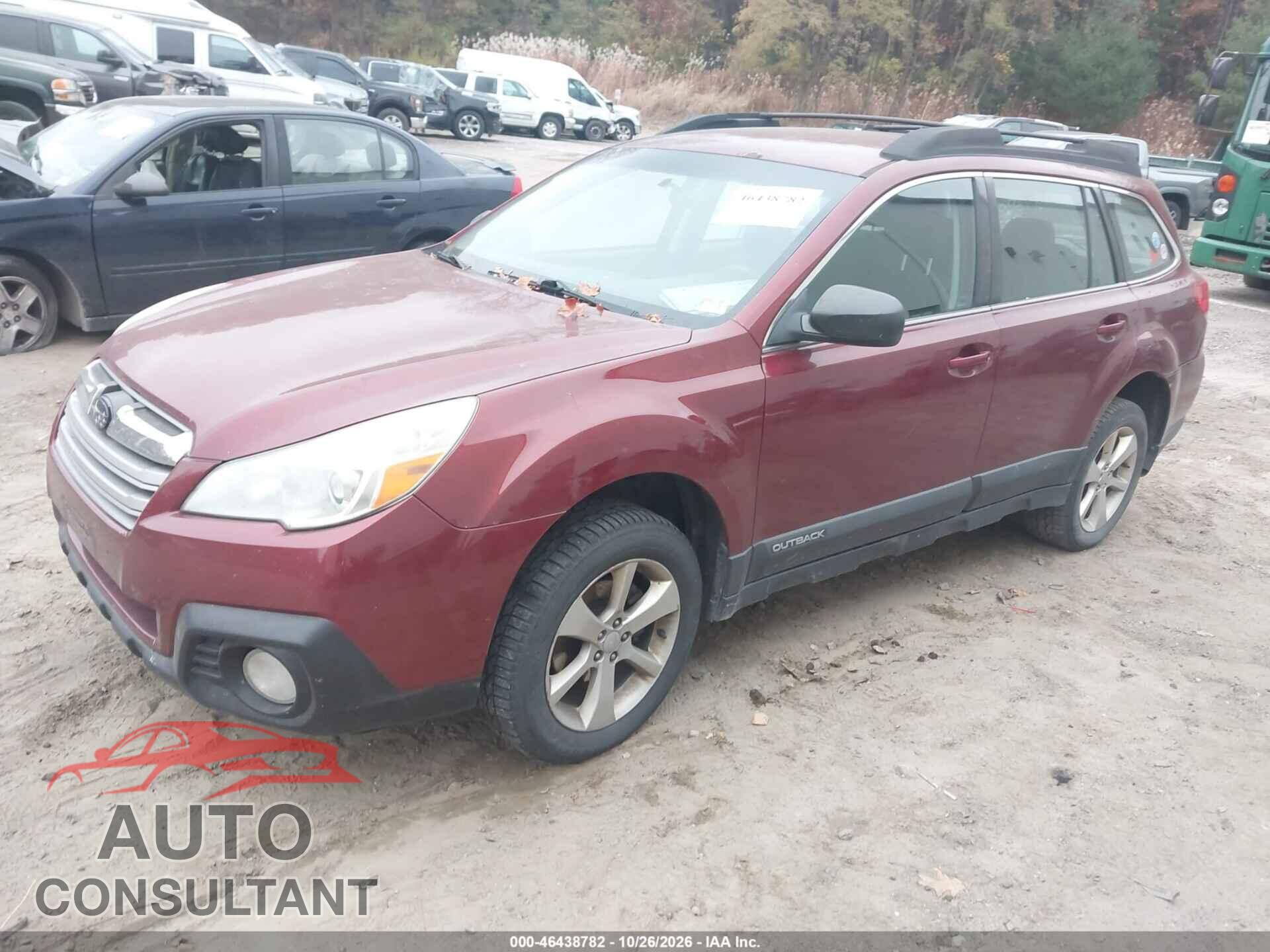 SUBARU OUTBACK 2014 - 4S4BRCAC8E3233361
