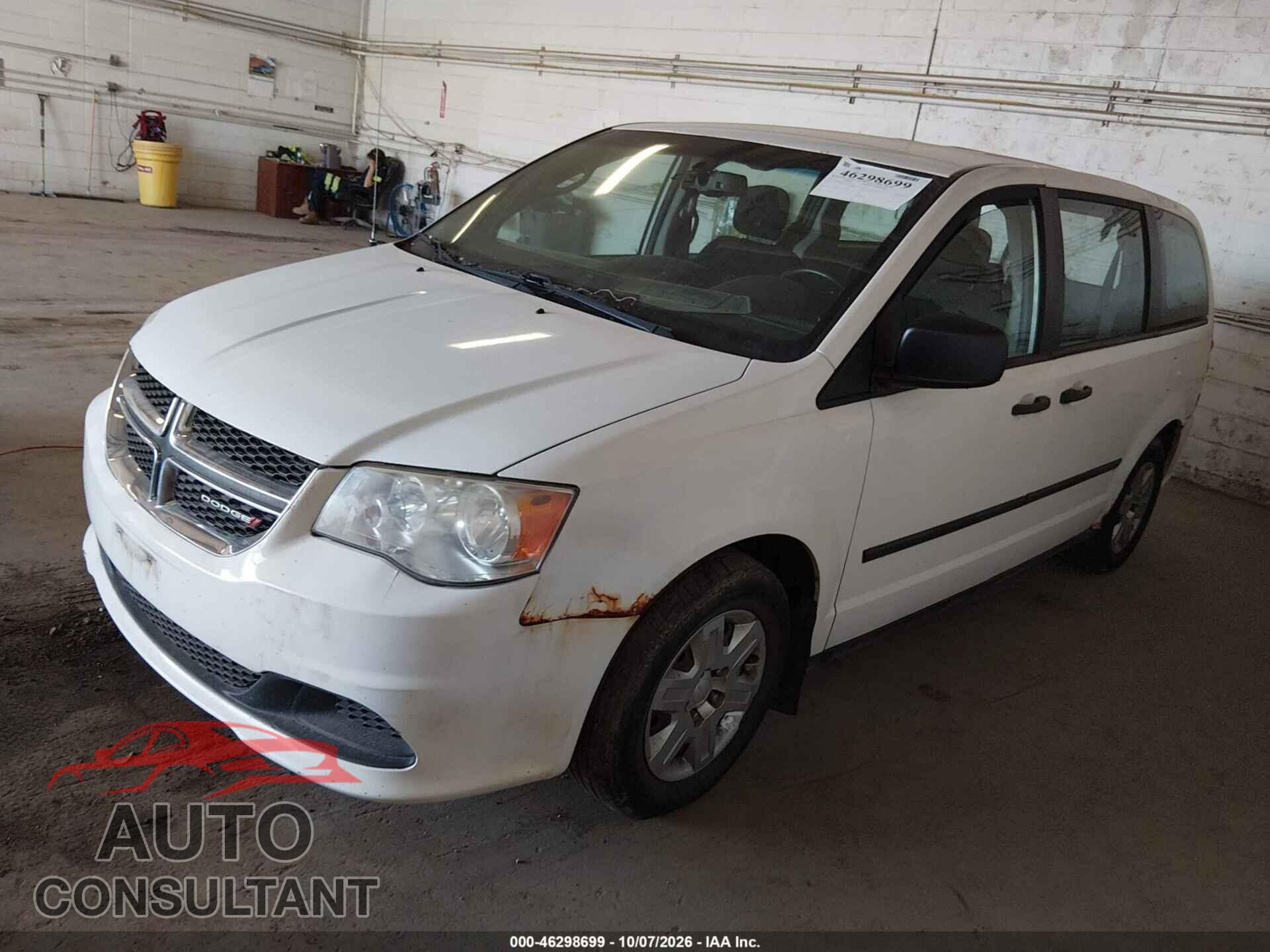 DODGE GRAND CARAVAN 2013 - 2C4RDGBG3DR557155