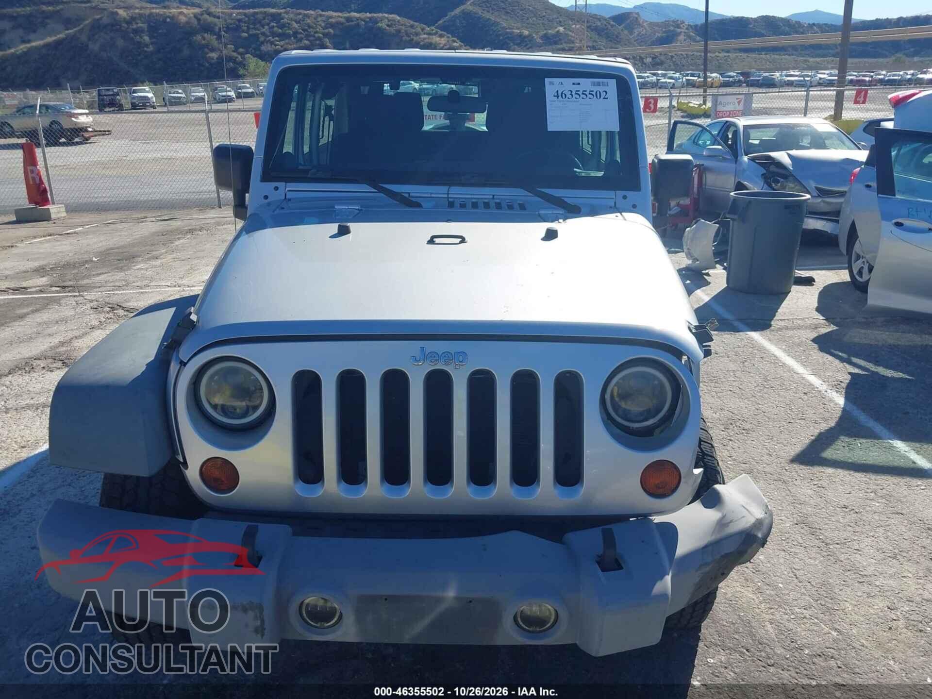 JEEP WRANGLER 2011 - 1J4AA2D11BL596232