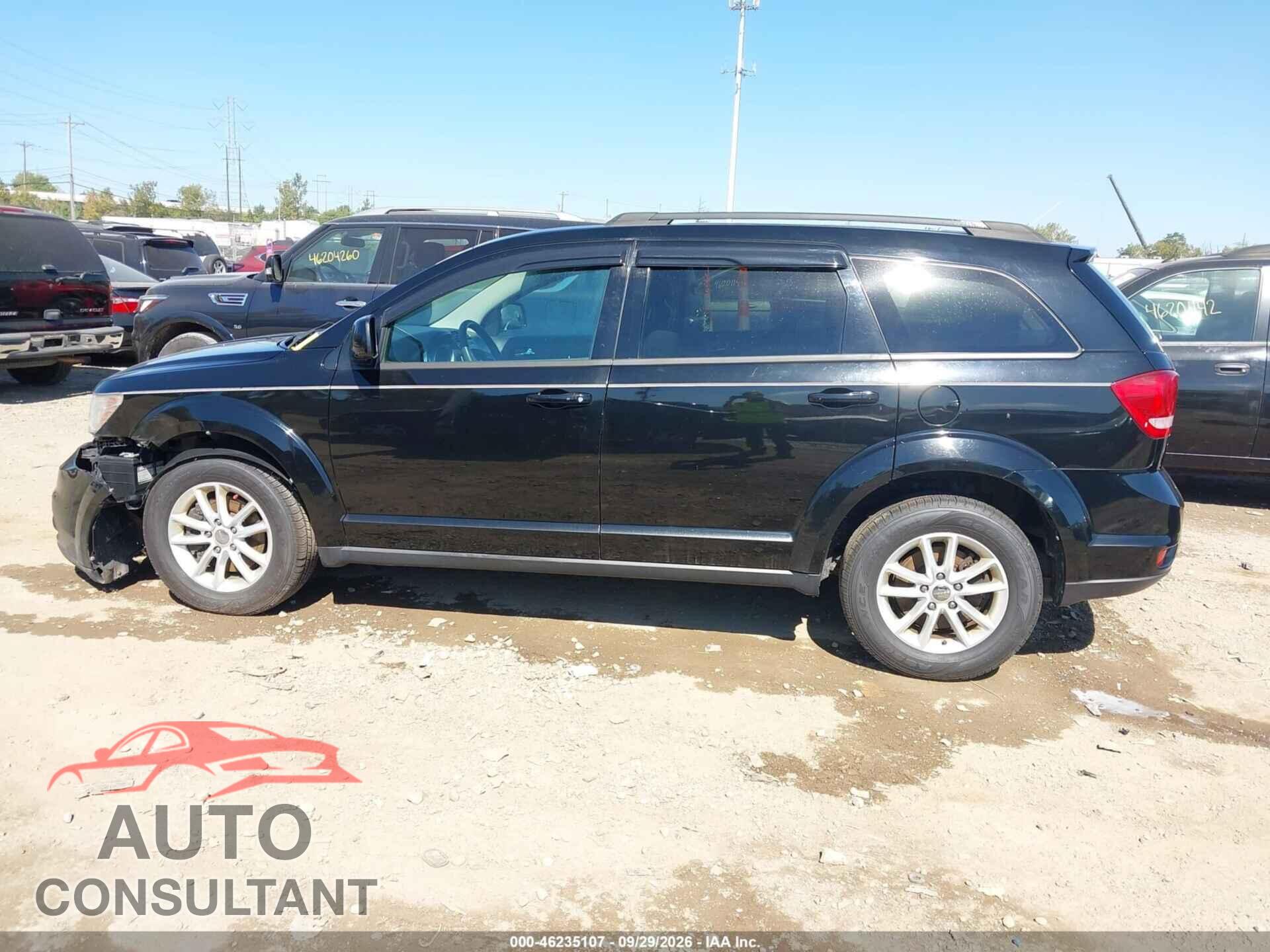 DODGE JOURNEY 2015 - 3C4PDCBG7FT668775